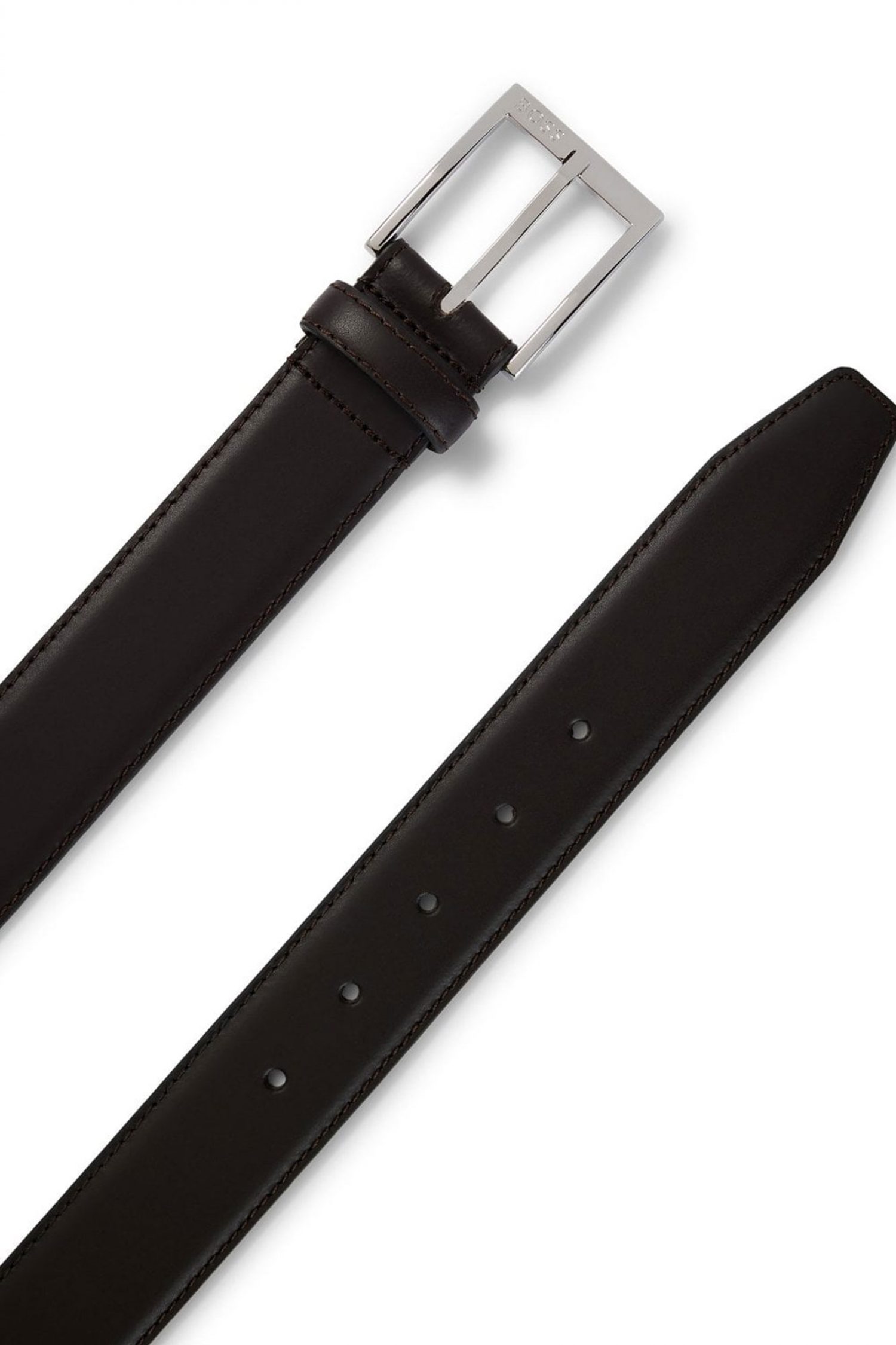 BOSS ΖΩΝΗ ELLOY-TX-ST SZ35 ΚΑΦΕ φωτογραφία