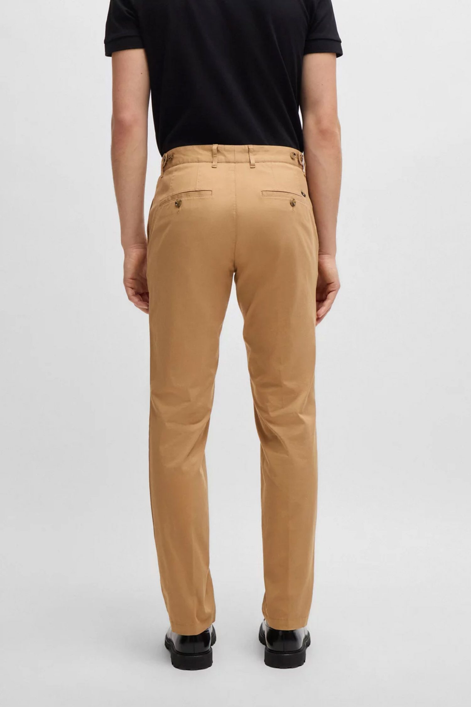 BOSS ΠΑΝΤΕΛΟΝΙ CHINO SLIM FIT C-GENIUS-242F ΜΠΕΖ φωτογραφία