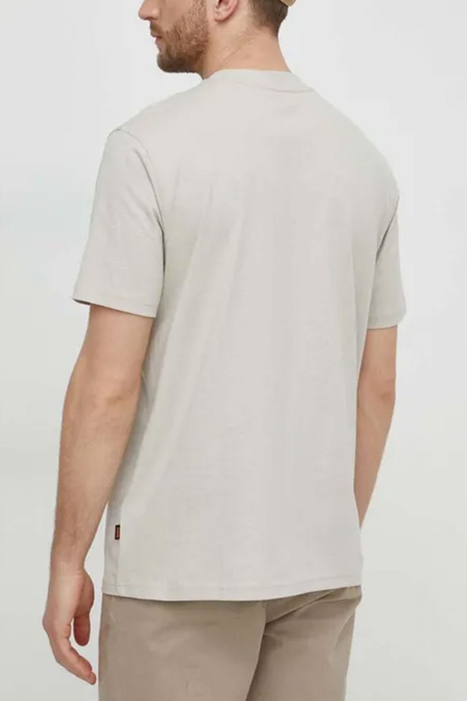 BOSS CASUAL T-SHIRT TE_KALT ΜΠΕΖ