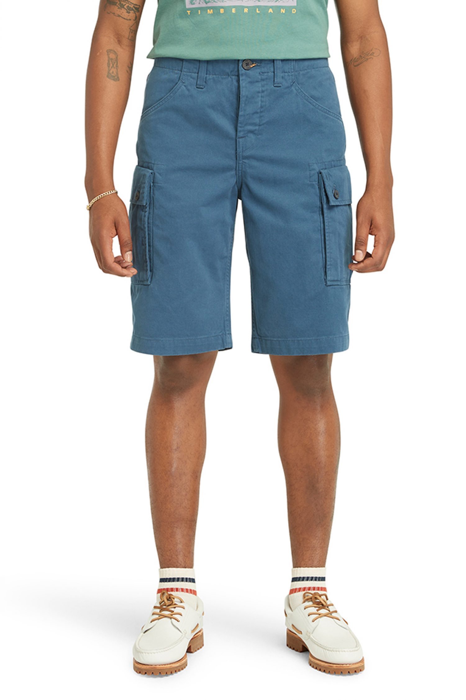 TIMBERLAND ΒΕΡΜΟΥΔΑ CARGO TWILL ΡΑΦ ΜΠΛΕ