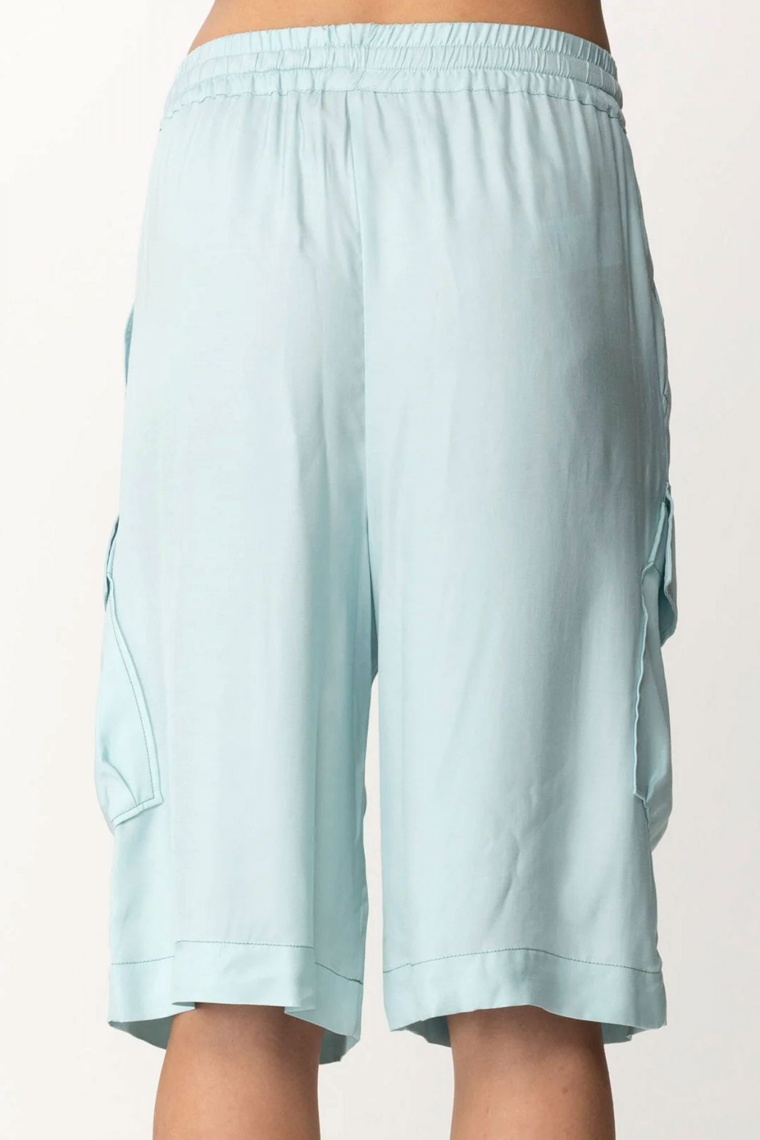 PINKO ΒΕΡΜΟΥΔΑ BRAVEN CARGO ΛΑΣΤΙΧΟ ΜΕΣΗ ΣΙΕΛ φωτογραφία