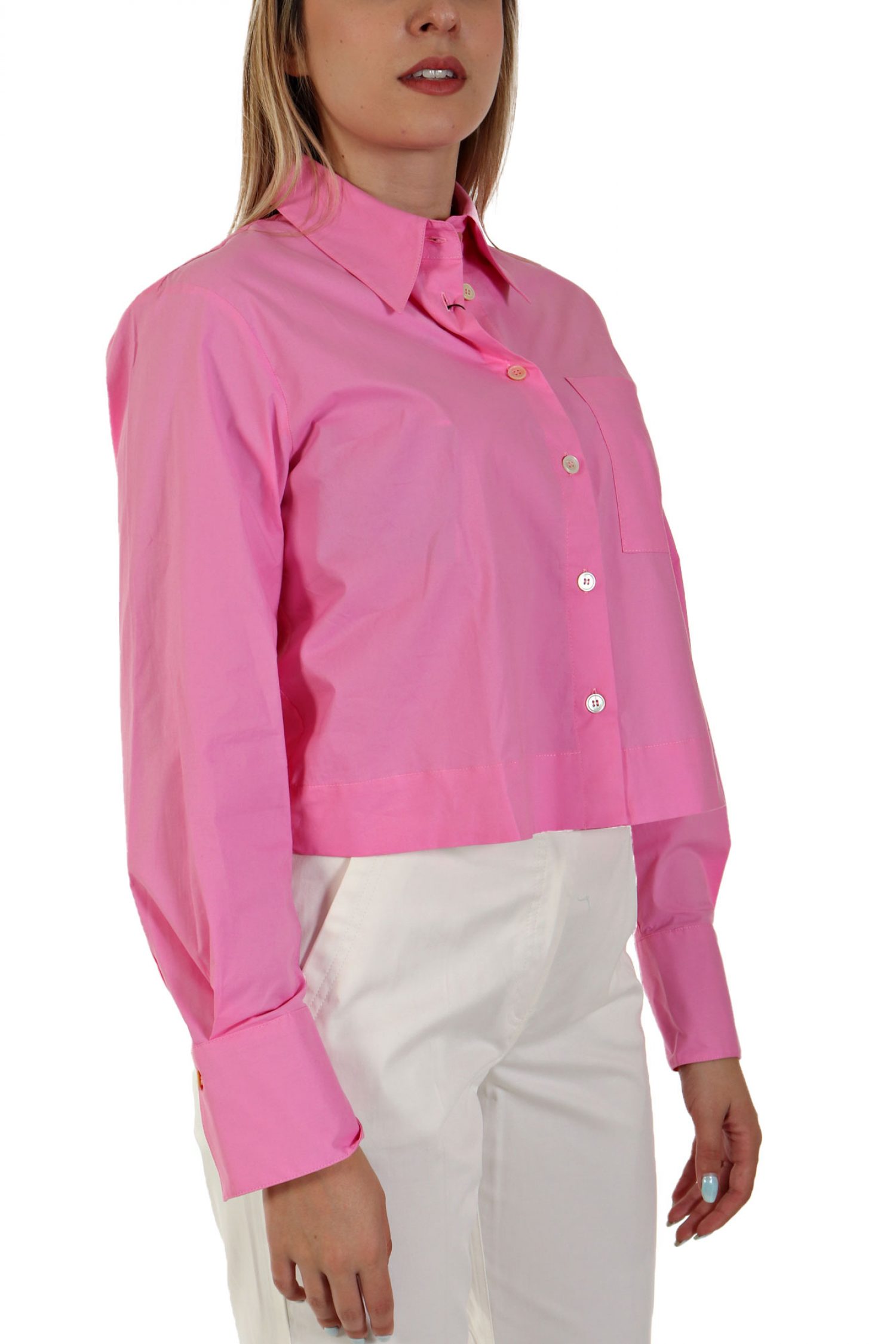 MARELLA ΠΟΥΚΑΜΙΣΟ CROP ABRUZZO ΡΟΖ φωτογραφία