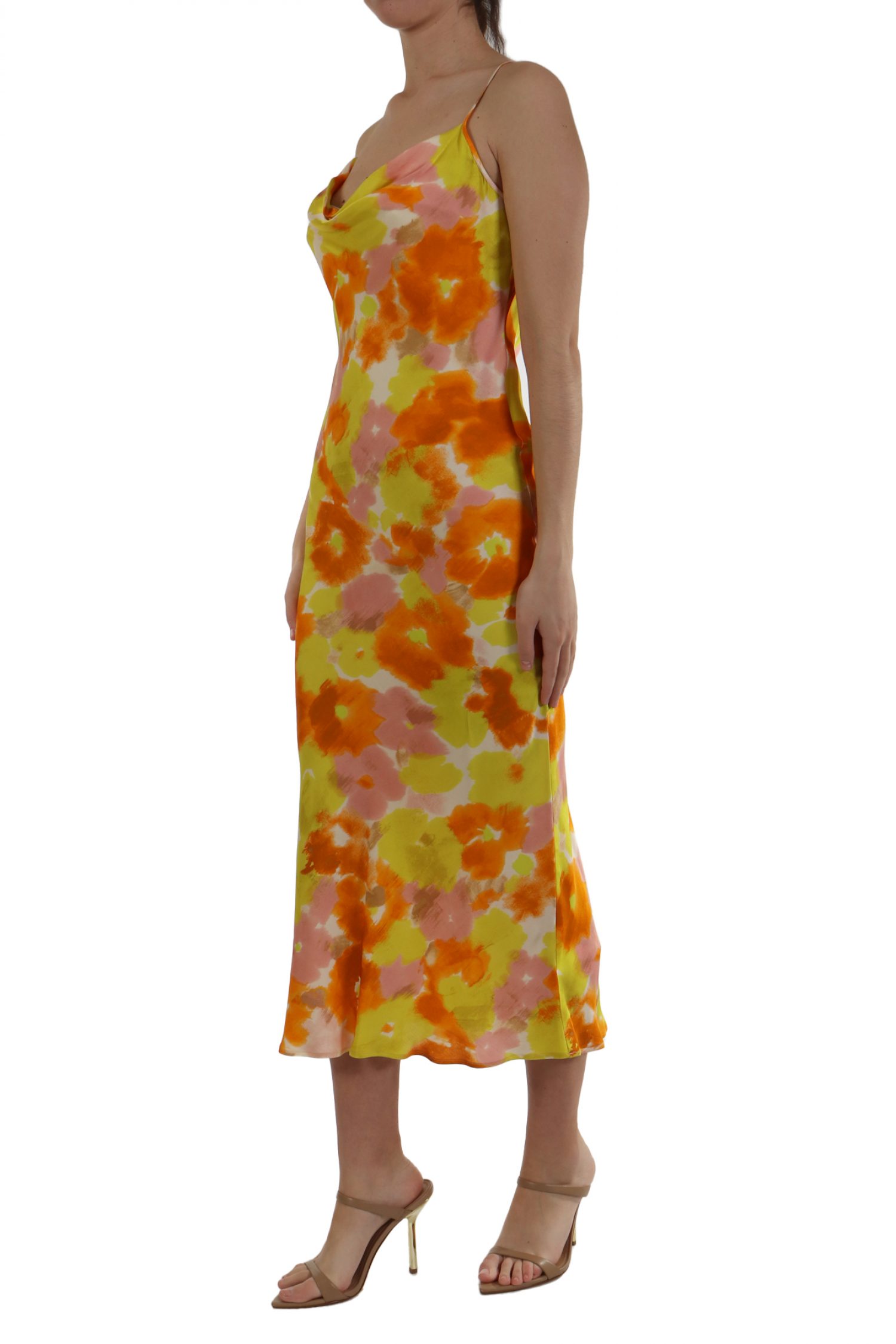 MARELLA ΦΟΡΕΜΑ EREMI MAXI ΝΤΡΑΠΕ ΤΙΡΑΝΤΕΣ ΕΜΠΡΙΜΕ ΠΟΛΥΧΡΩΜΟ