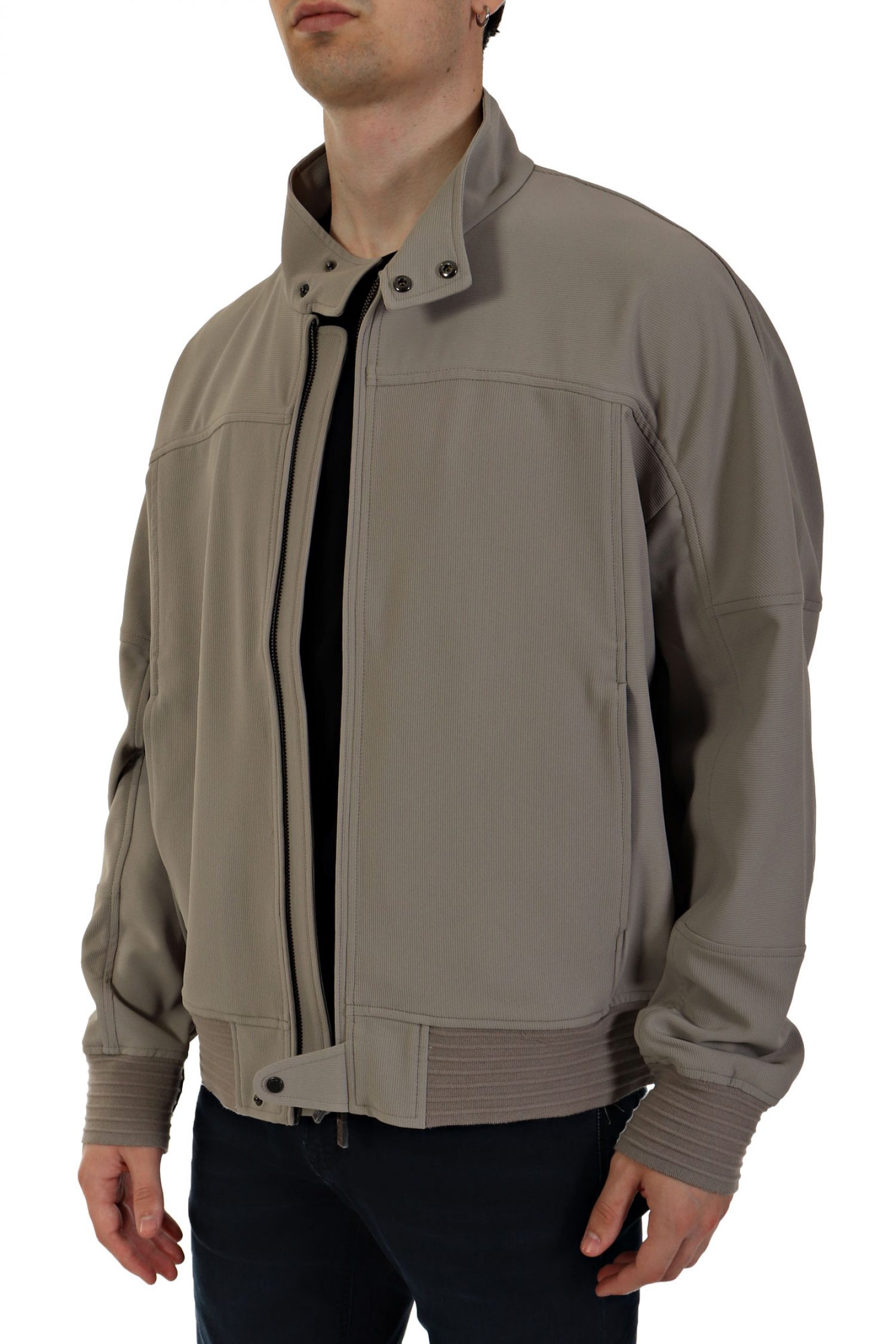 EMPORIO ARMANI ΜΠΟΥΦΑΝ BOMBER ΓΚΡΙ φωτογραφία