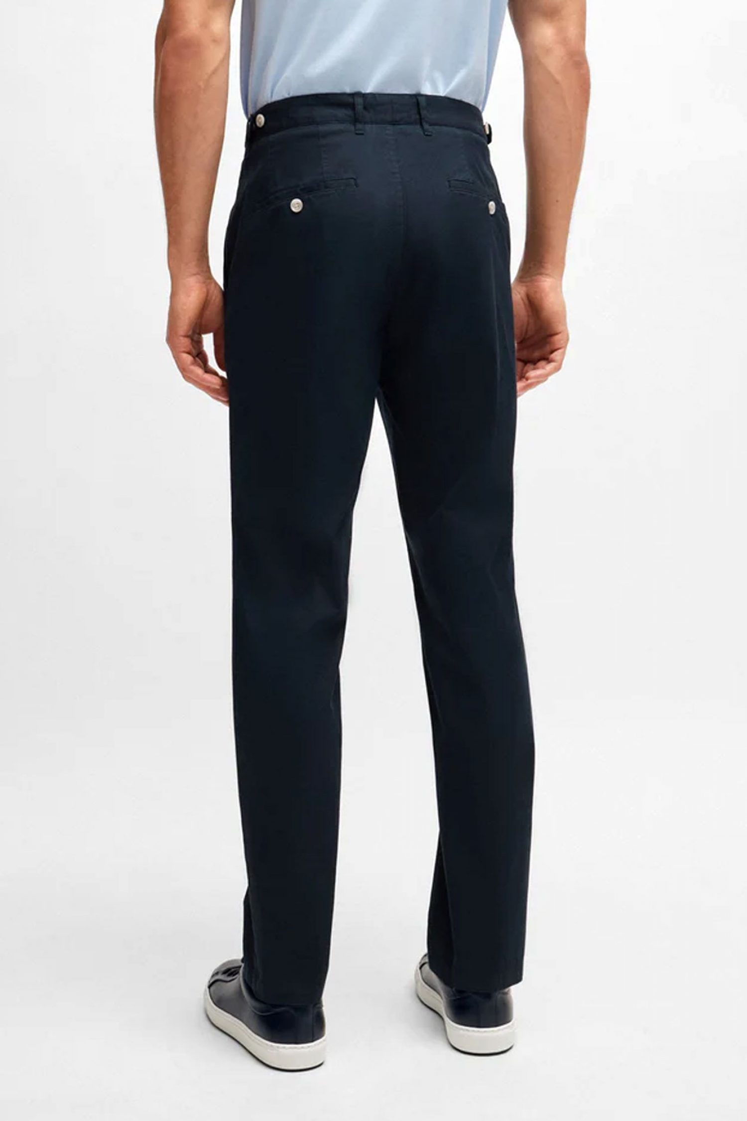 BOSS ΠΑΝΤΕΛΟΝΙ CHINO SLIM FIT C-GENIUS-242F ΜΠΛΕ φωτογραφία