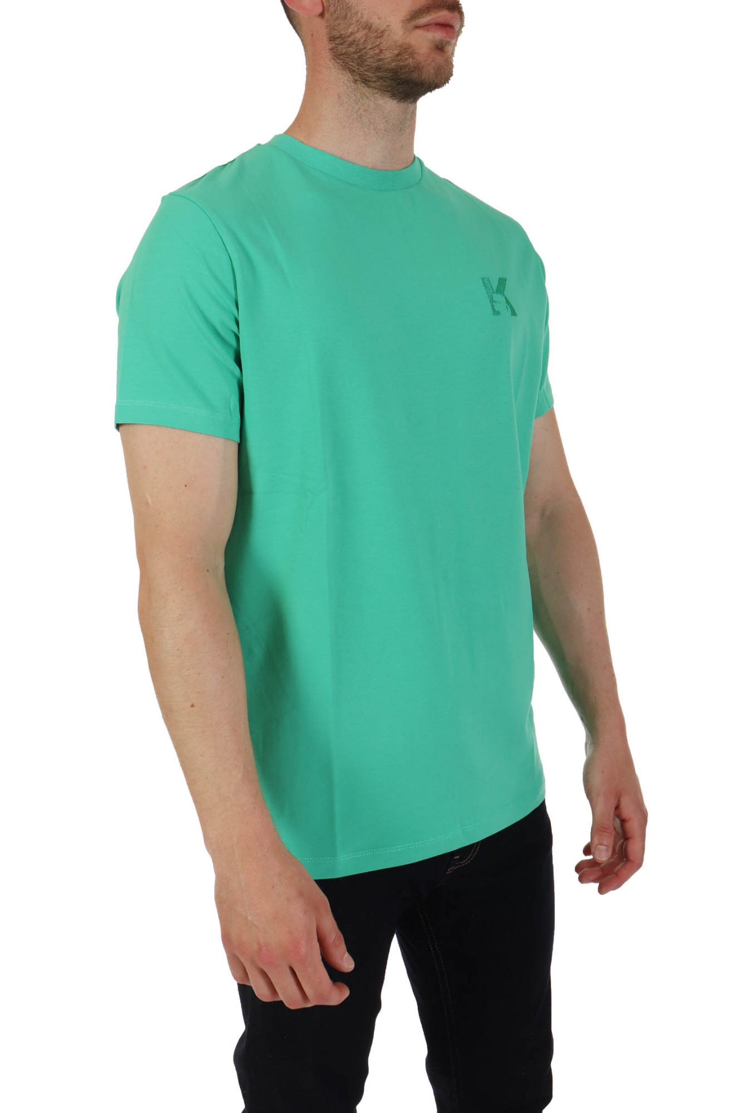 KARL LAGERFELD T-SHIRT LOGO ΠΡΑΣΙΝΟ φωτογραφία