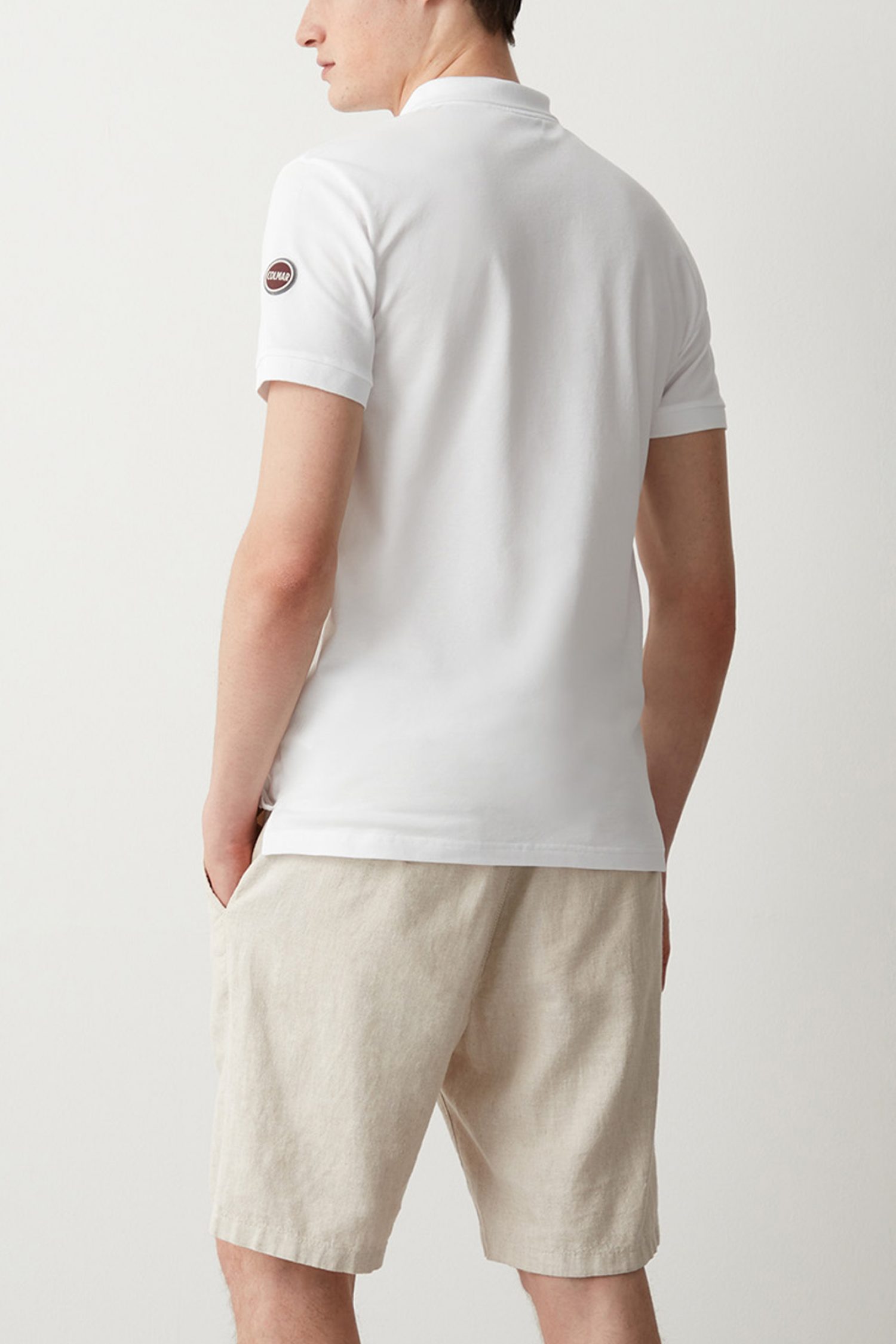 COLMAR POLO LOGO MONDAY ΛΕΥΚΟ