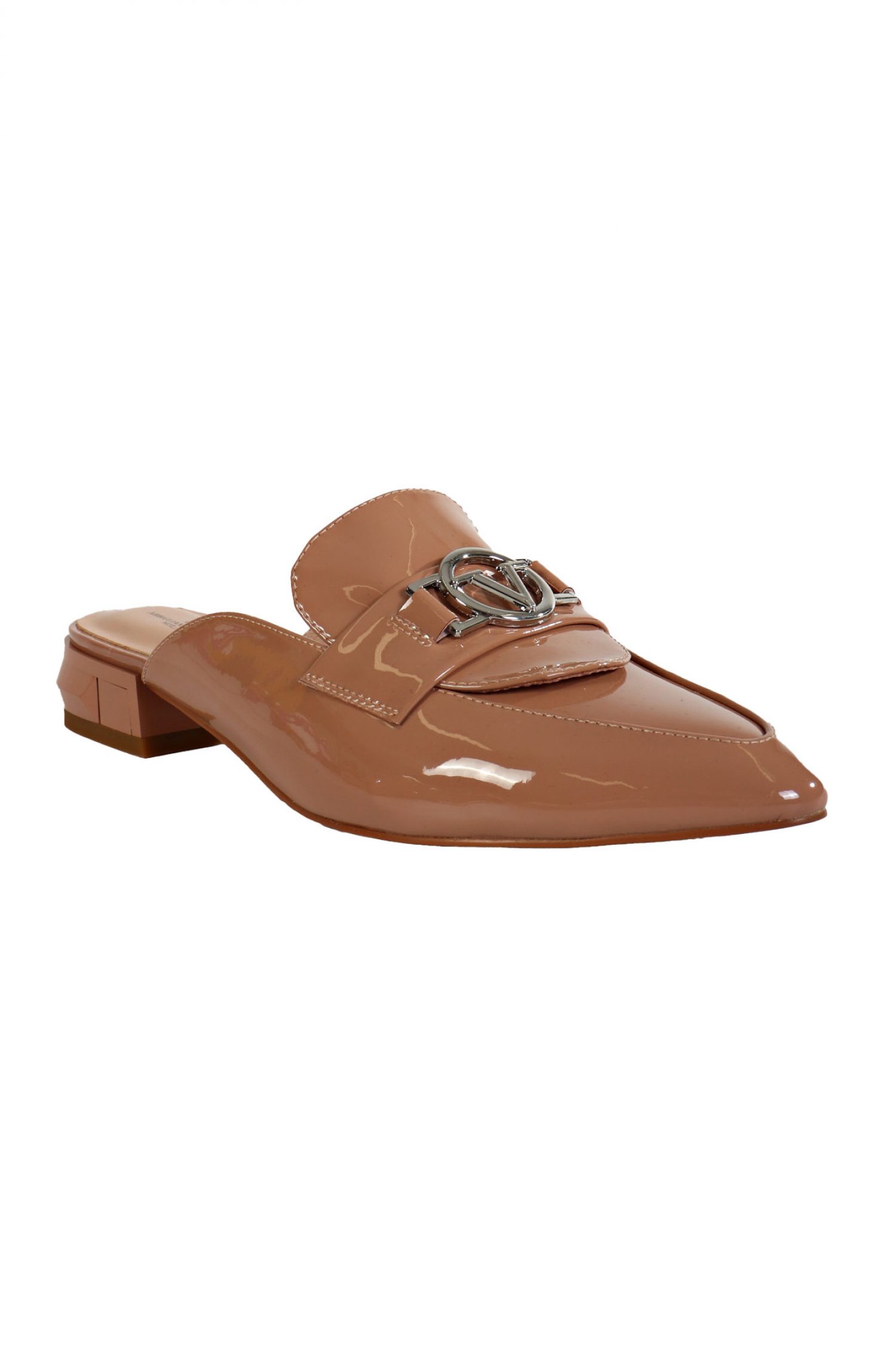 V 19.69 ΠΑΠΟΥΤΣΙΑ ΠΕΔΙΛΑ ΛΟΥΣΤΡΙΝΙ ΜΕΤΑΛΛΙΚΟ LOGO MΠΕΖ