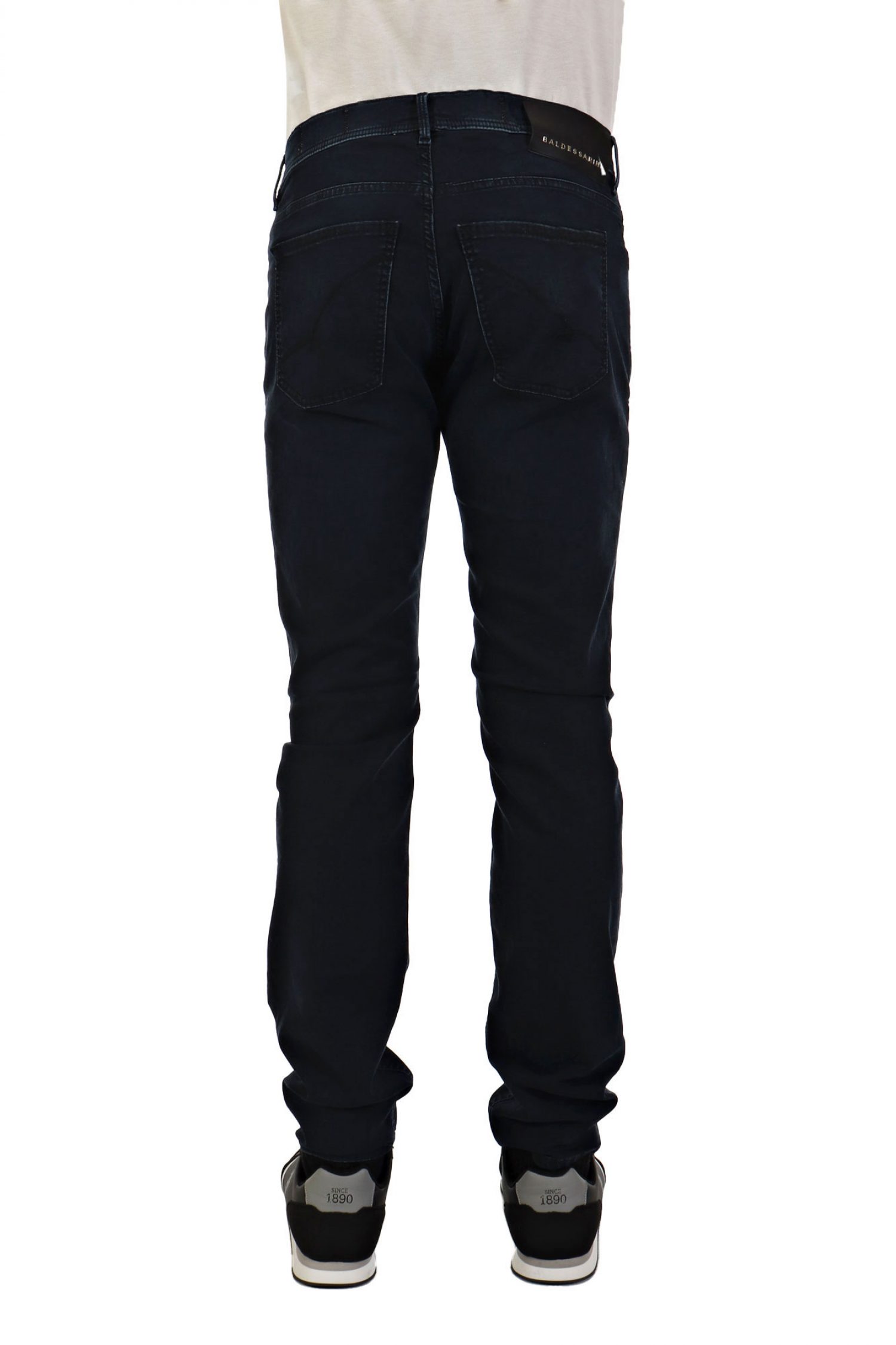 BALDESSARINI ΠΑΝΤΕΛΟΝΙ JEANS JACK REGULAR FIT USED BUFFIES ΜΠΛΕ-ΜΑΥΡΟ φωτογραφία