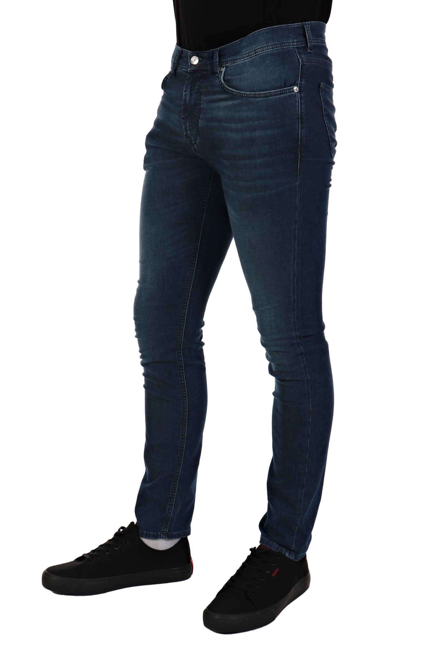 BALDESSARINI ΠΑΝΤΕΛΟΝΙ JEANS JACK REGULAR FIT USED WHISKER ΜΠΛΕ
