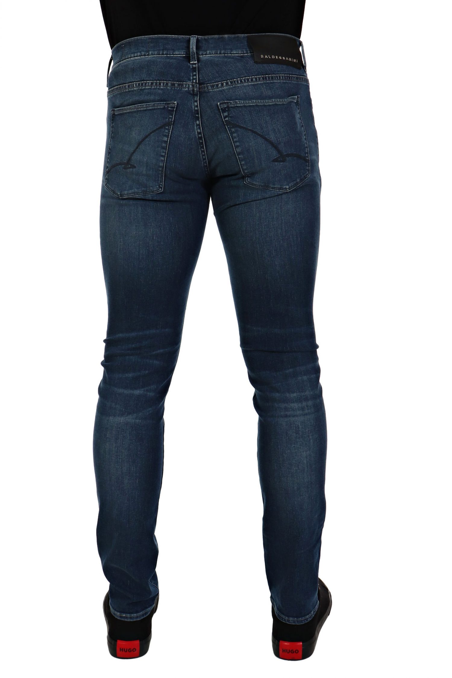 BALDESSARINI ΠΑΝΤΕΛΟΝΙ JEANS JOHN SLIM FIT ΜΠΛΕ φωτογραφία