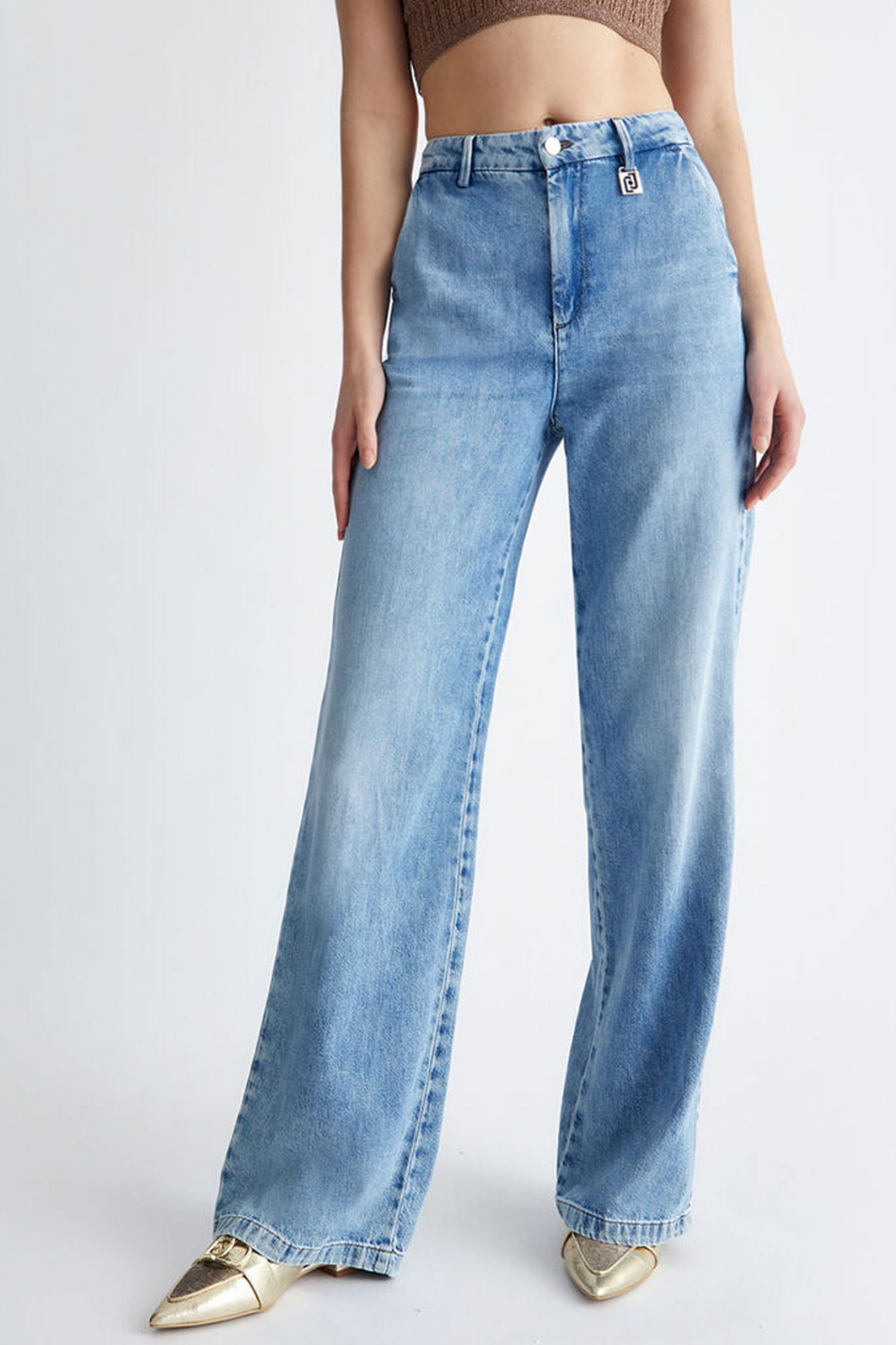 LIU-JO ΠΑΝΤΕΛΟΝΙ JEANS ΜΠΛΕ