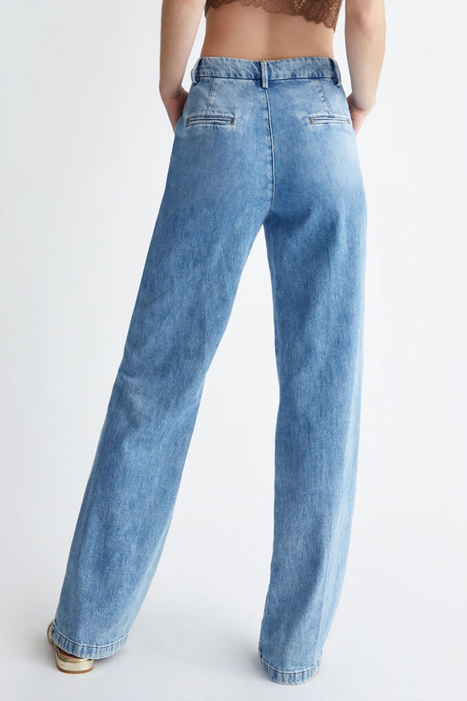 LIU-JO ΠΑΝΤΕΛΟΝΙ JEANS ΜΠΛΕ