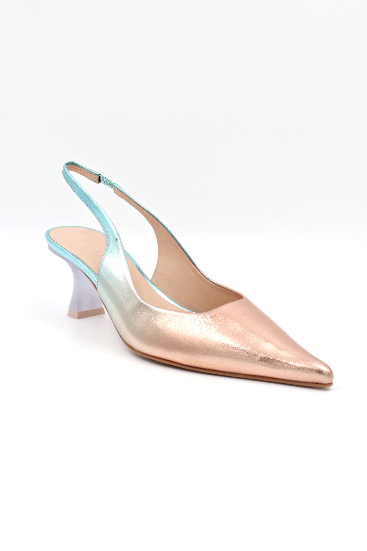 ZINDA ΠΑΠΟΥΤΣΙΑ MULES METAΛΛΙΚΑ ΧΡΩΜΑΤΑ