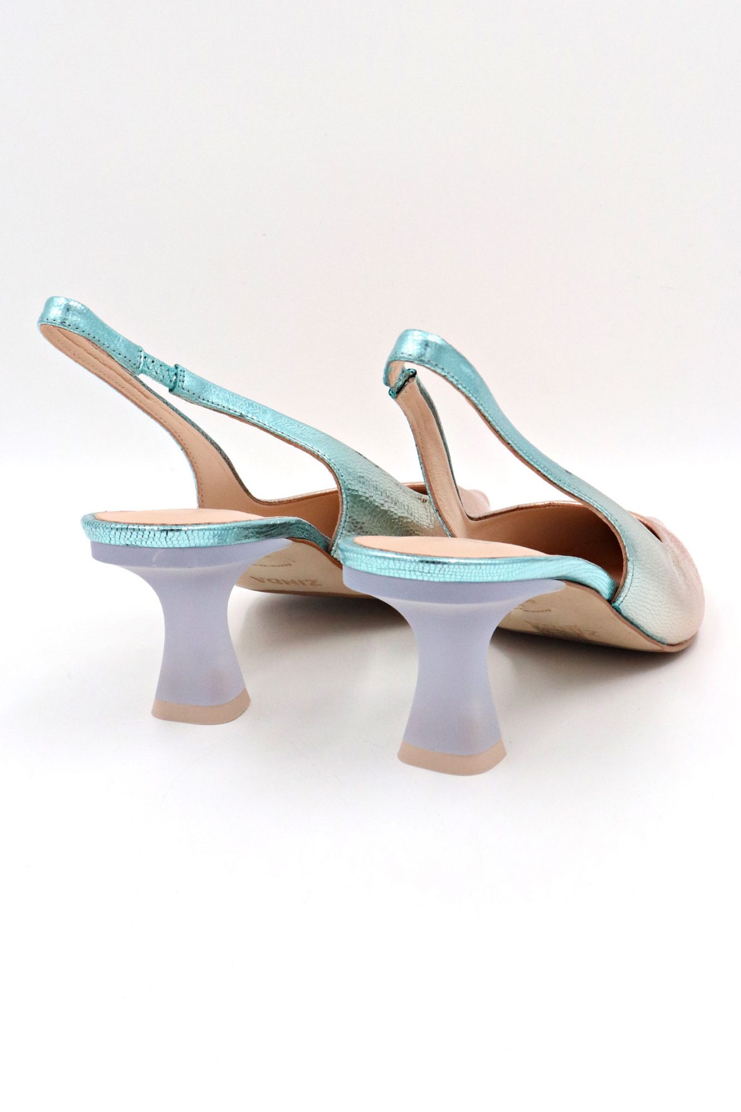 ZINDA ΠΑΠΟΥΤΣΙΑ MULES METAΛΛΙΚΑ ΧΡΩΜΑΤΑ