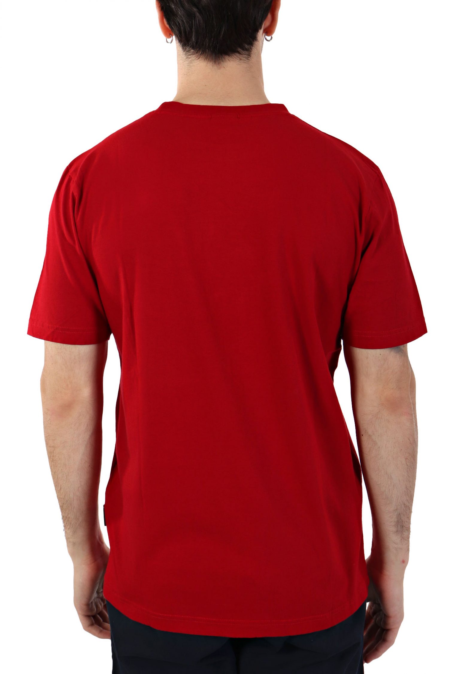 HECHTER T-SHIRT JERSEY LOGO ΚΟΚΚΙΝΟ