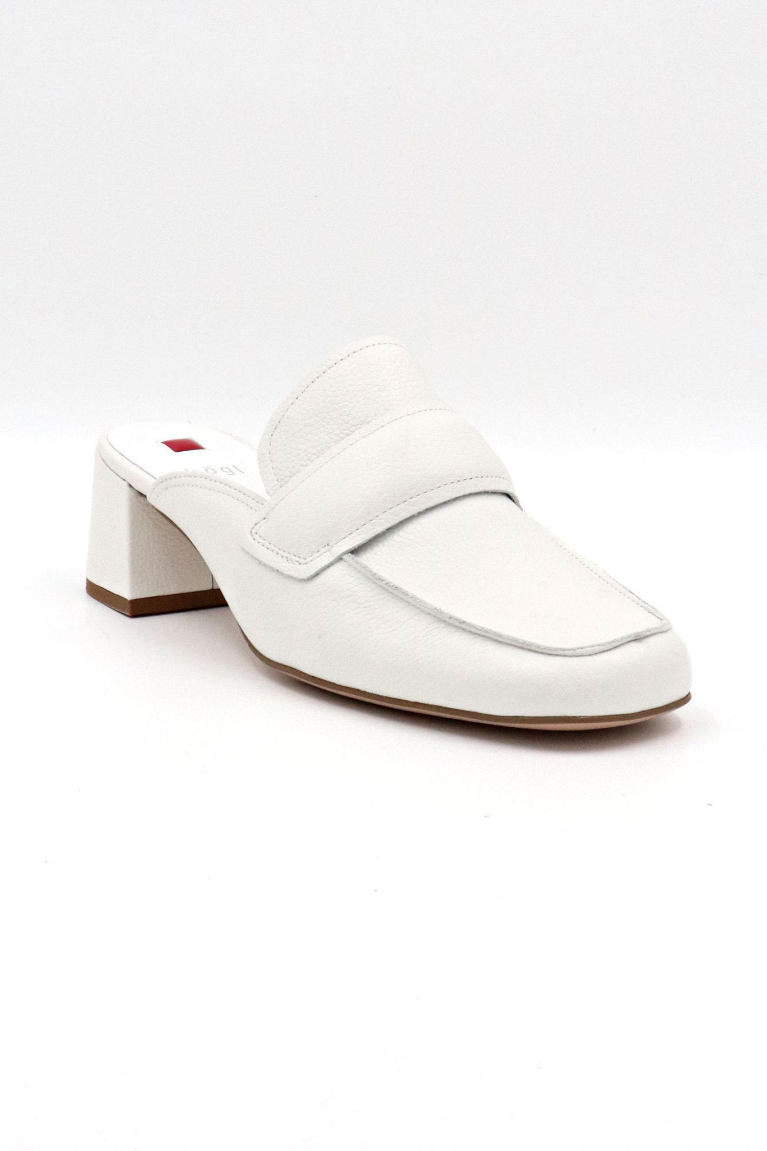 HOGL ΠΑΠΟΥΤΣΙΑ MULES ΛΕΥΚΟ φωτογραφία