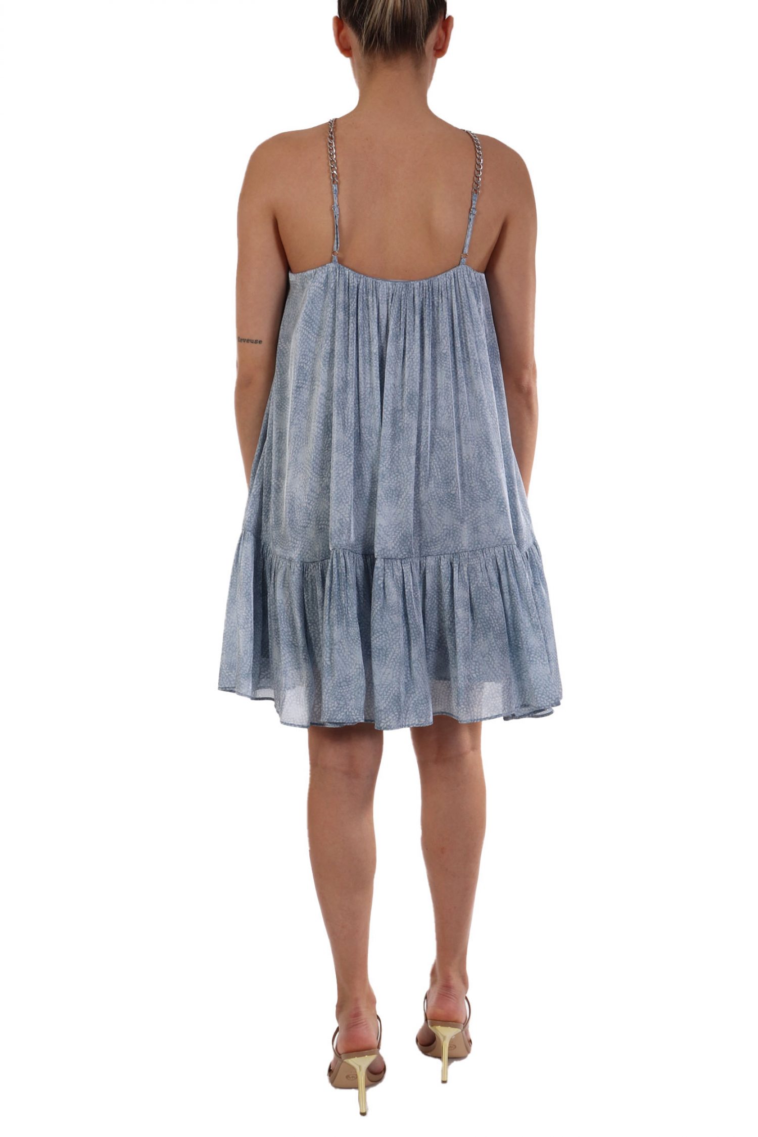 MICHAEL KORS ΦΟΡΕΜΑ MINI ΑΛΥΣΙΔΑ ΒΟΛΑΝ ΣΙΕΛ φωτογραφία