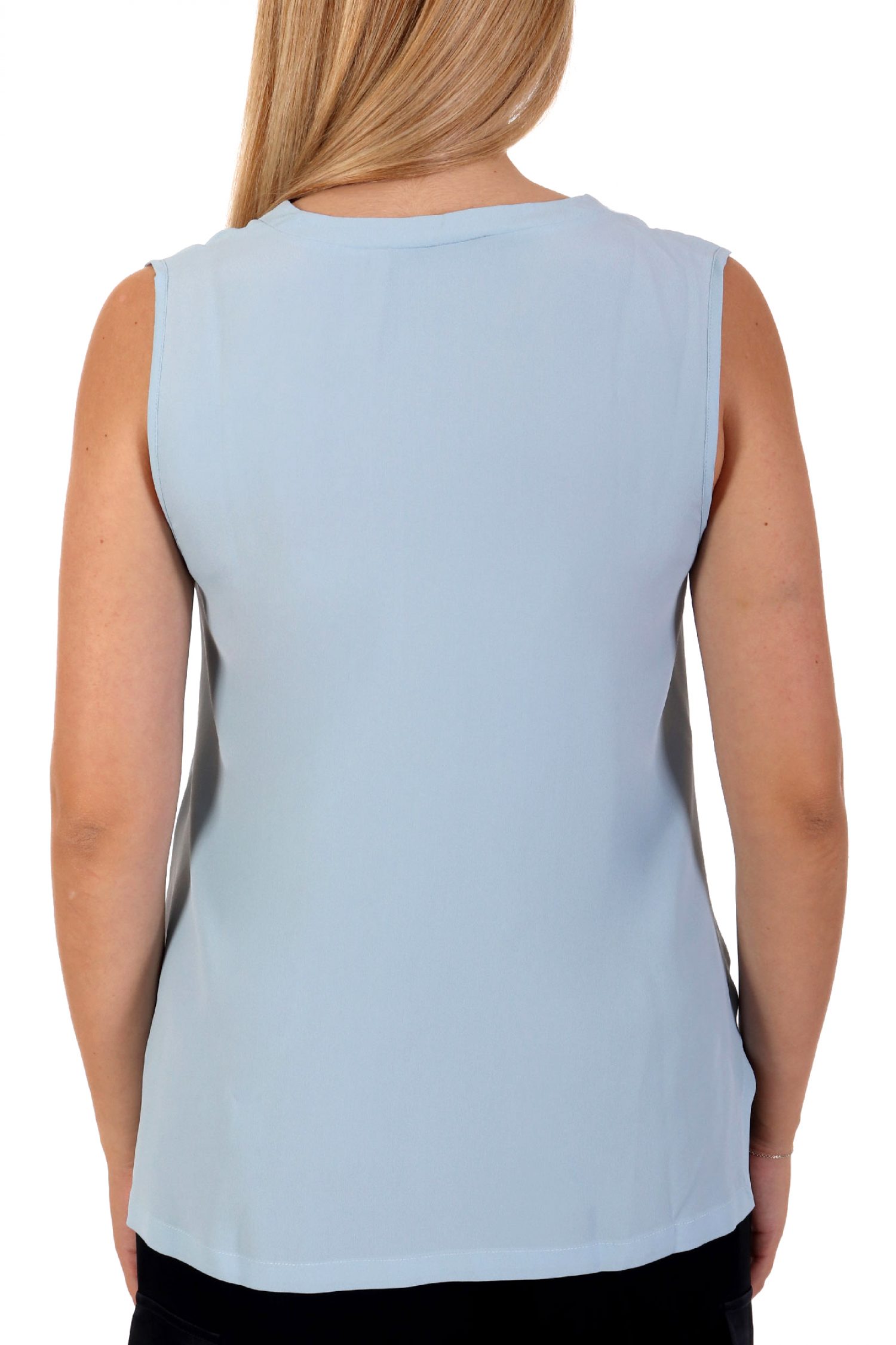 MARELLA EMME BONGO TOP V-NECK ΣΙΕΛ φωτογραφία