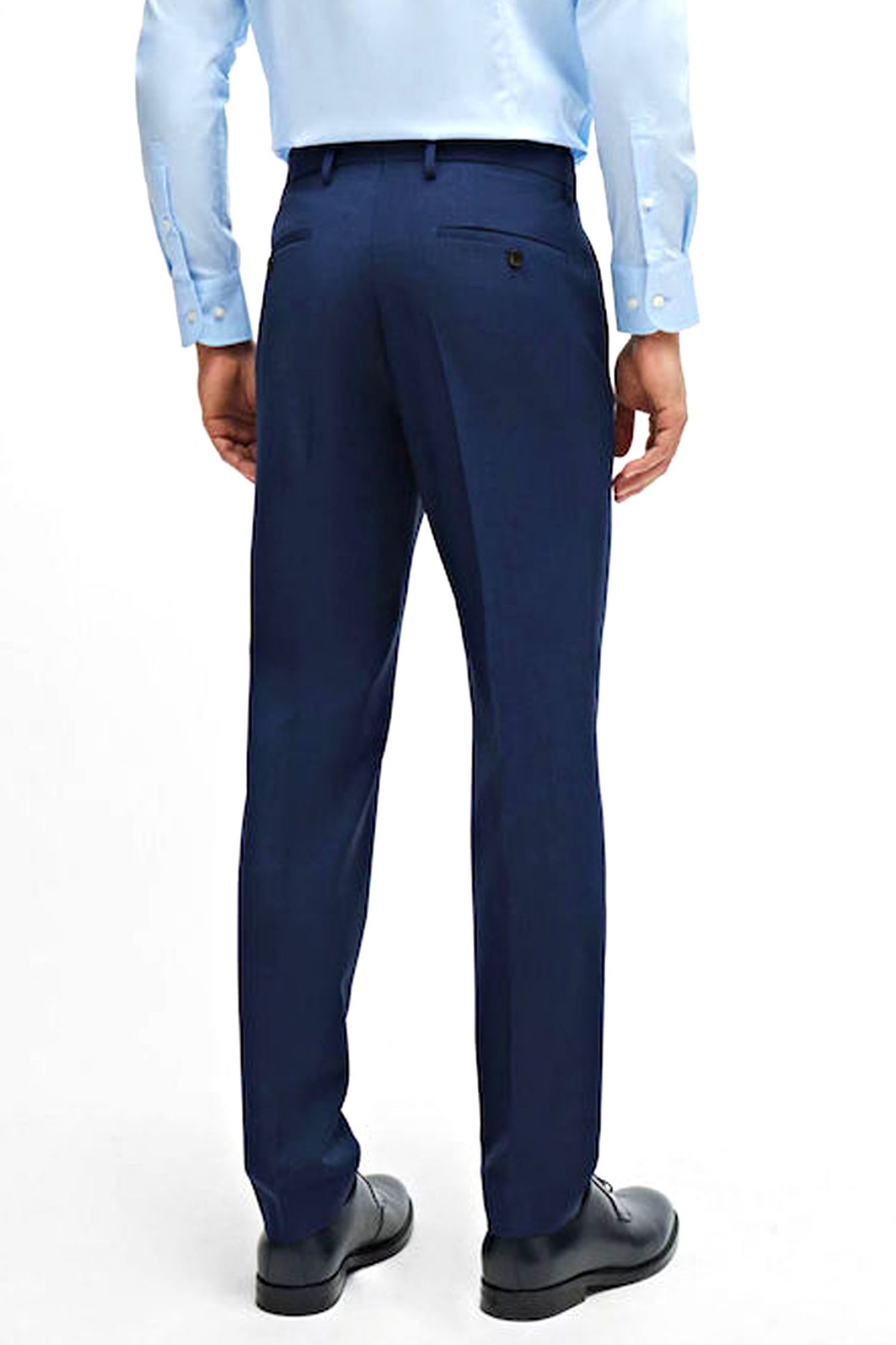 BOSS ΚΟΣΤΟΥΜΙ SLIM FIT H-HUGE-2PCS-224 ΜΠΛΕ