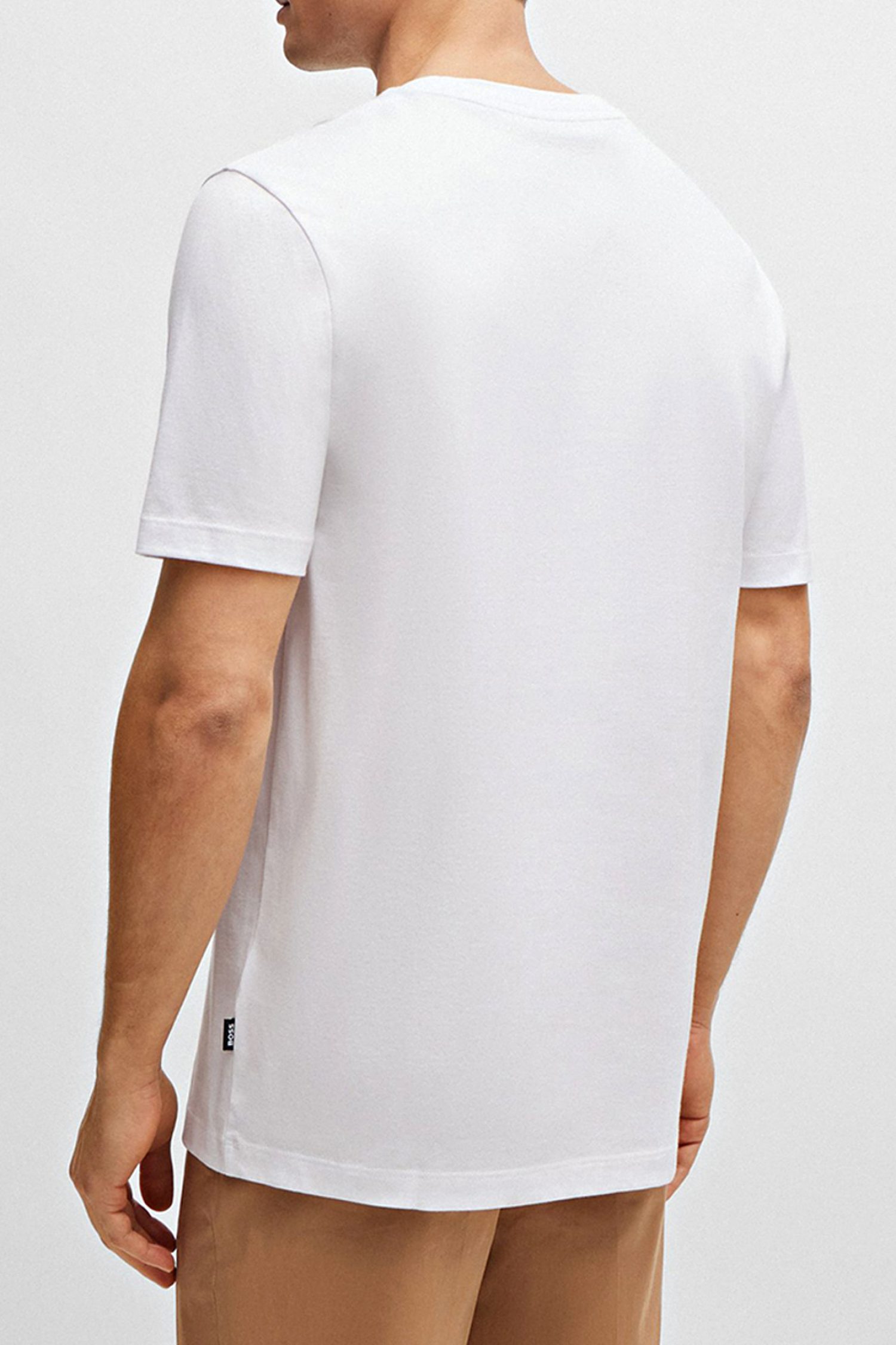 BOSS T-SHIRT JERSEY TIBURT 388 ΛΕΥΚΟ