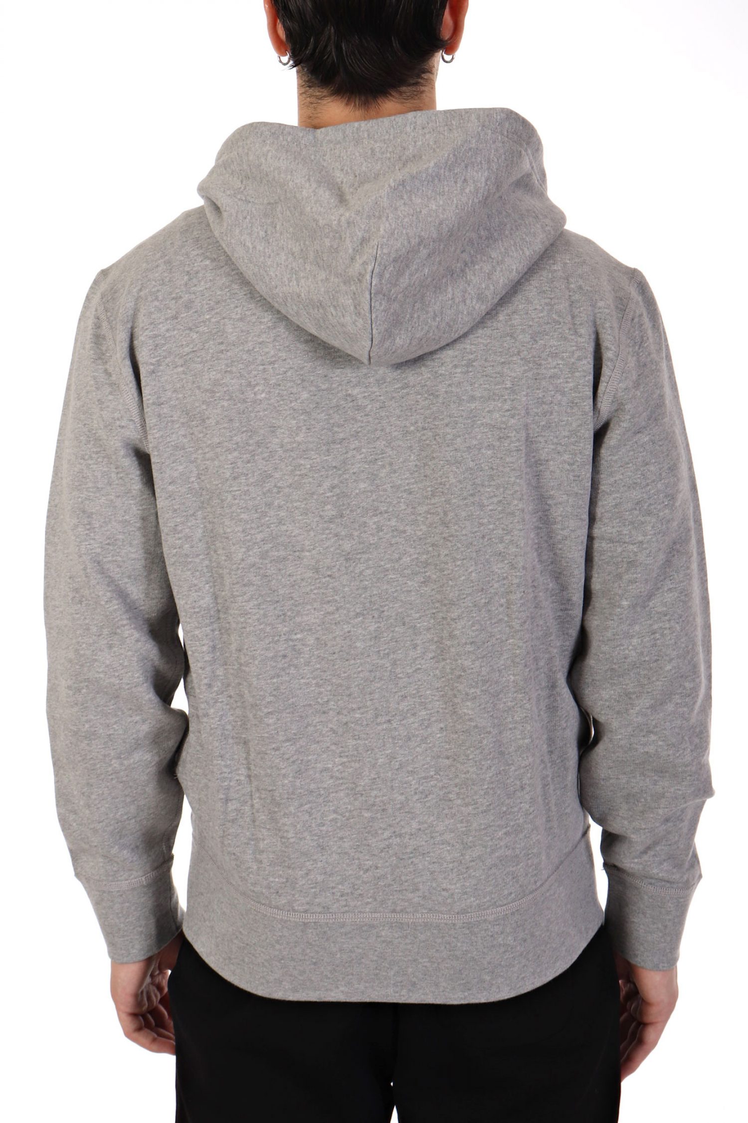 RALPH LAUREN ΦΟΥΤΕΡ FULL ZIP HOOD ΓΚΡΙ