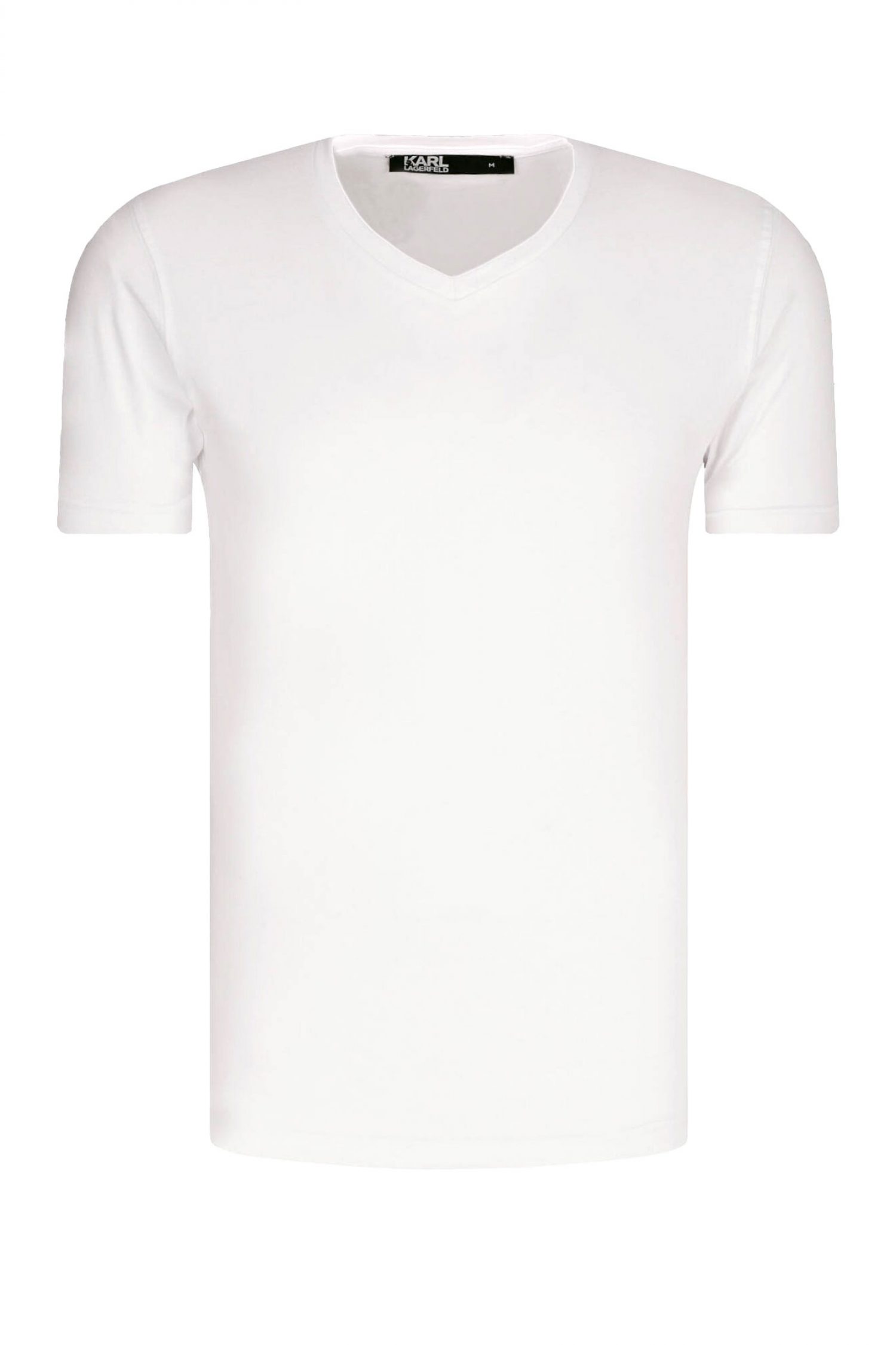 KARL LAGERFELD T-SHIRT 2PACK ΕΣΩΡΟΥΧΟ V-NECK ΛΕΥΚΟ φωτογραφία
