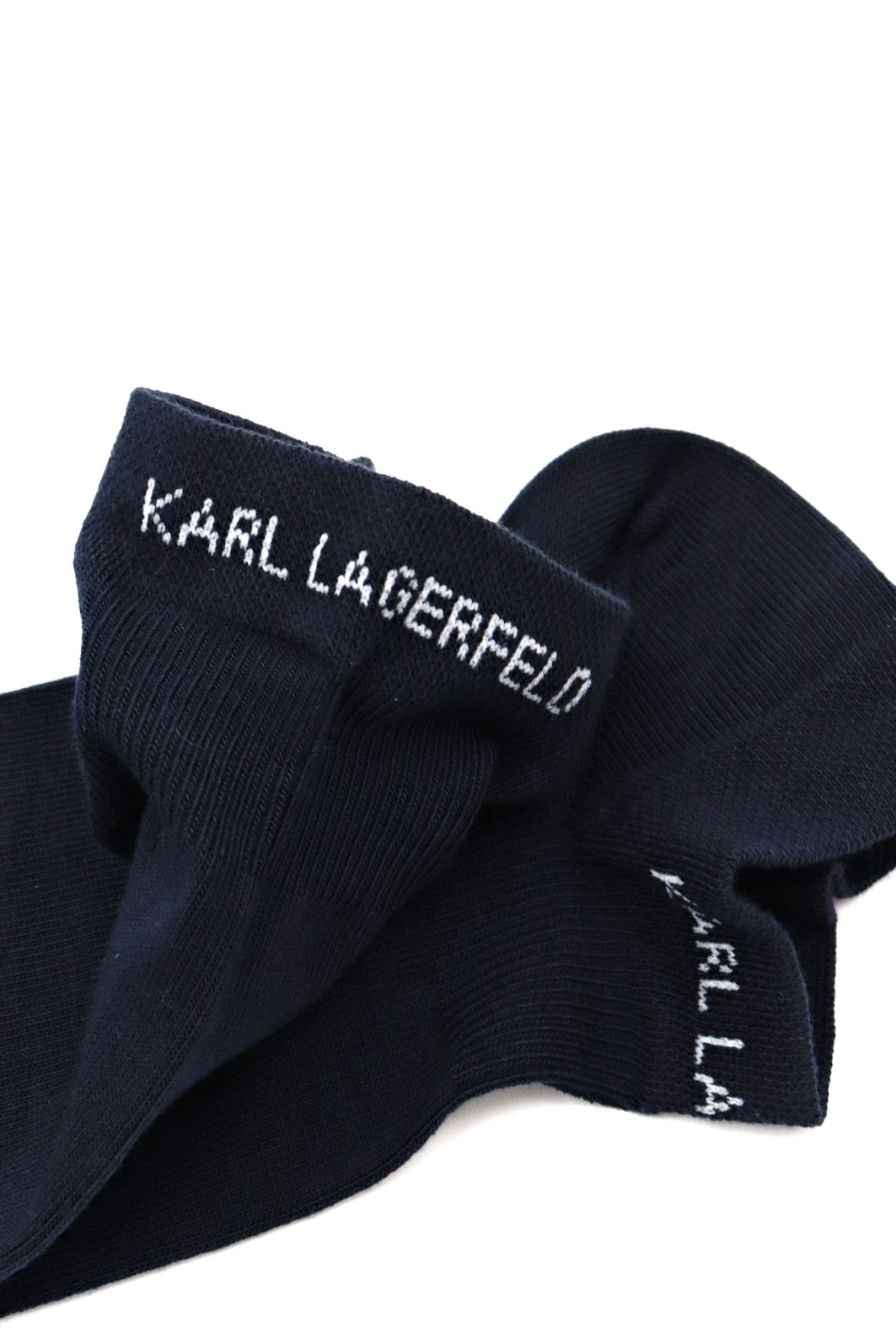 KARL LAGERFELD ΚΑΛΤΣΑΚΙΑ SNEAKERS LOGO ΜΠΛΕ