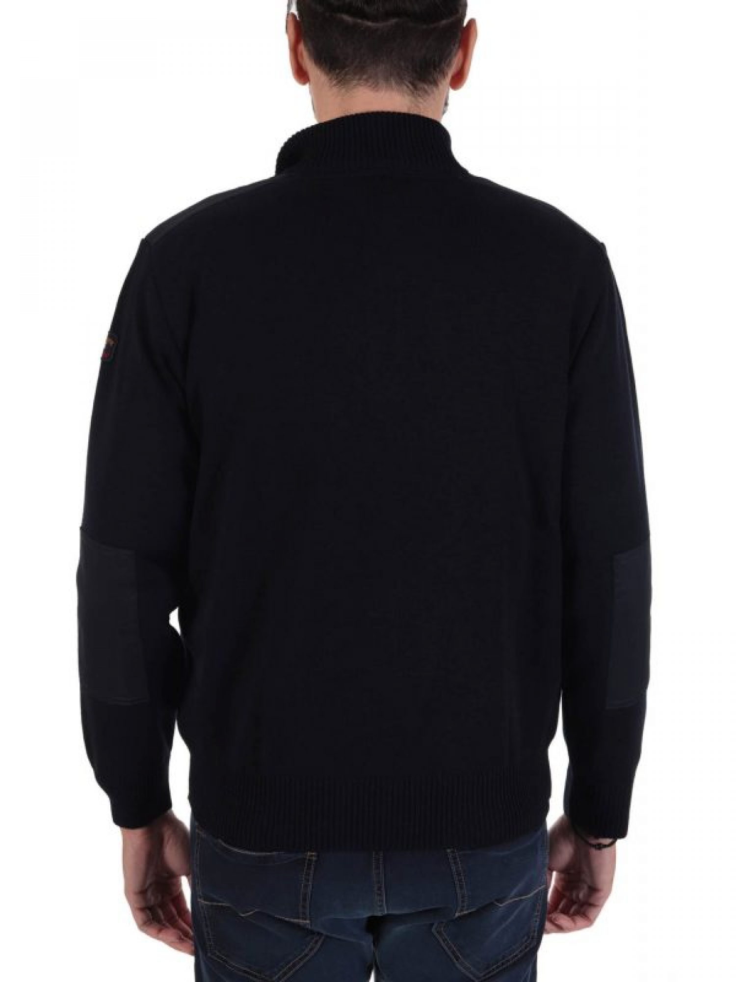 PAUL&SHARK ΠΛΕΚΤΟ FULL ZIP ΜΠΛΕ φωτογραφία