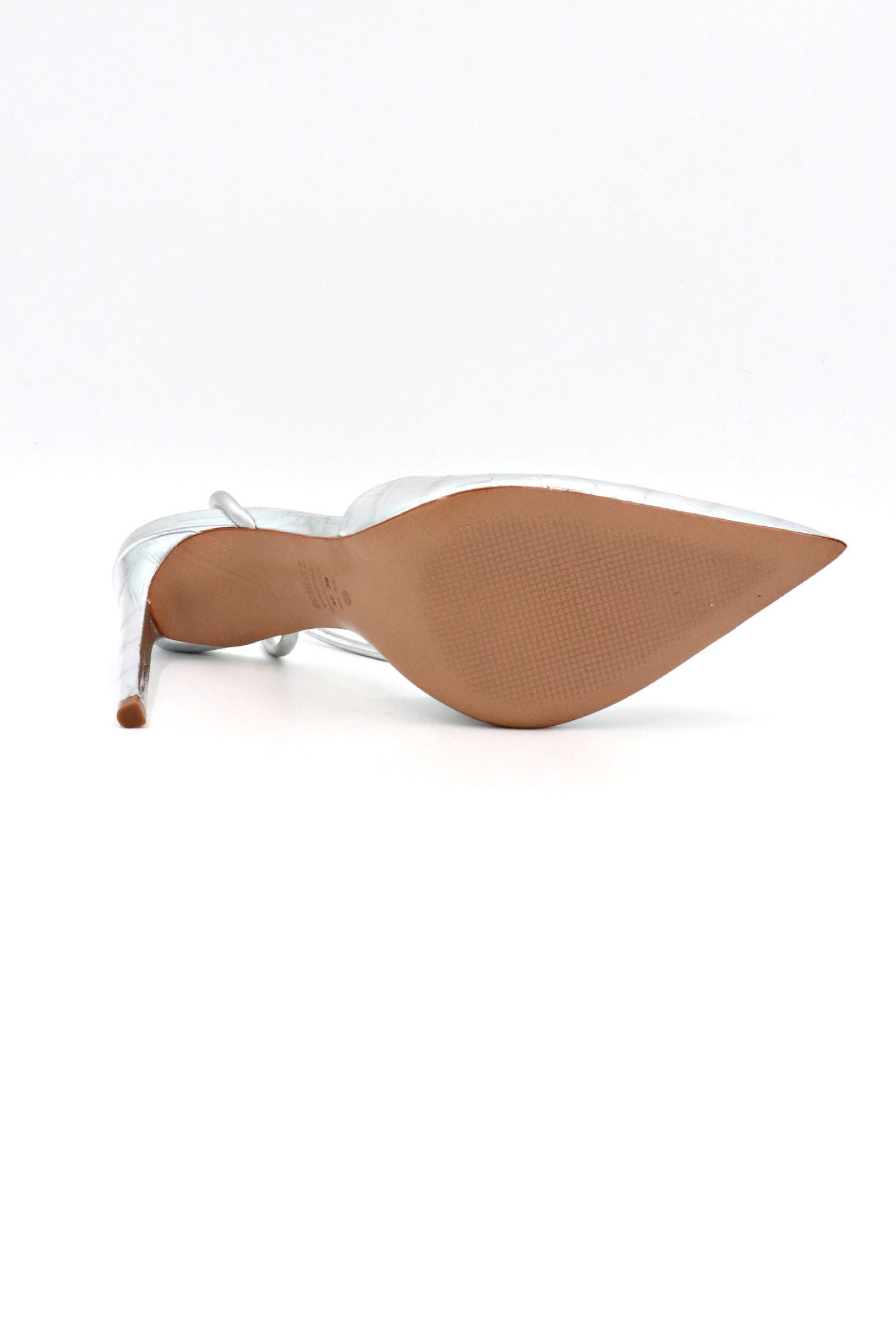 SCHUTZ ΠΑΠΟΥΤΣΙΑ MULES ANAΓΛΥΦΟ ΚΡΟΚΟ ΑΣΗΜΙ