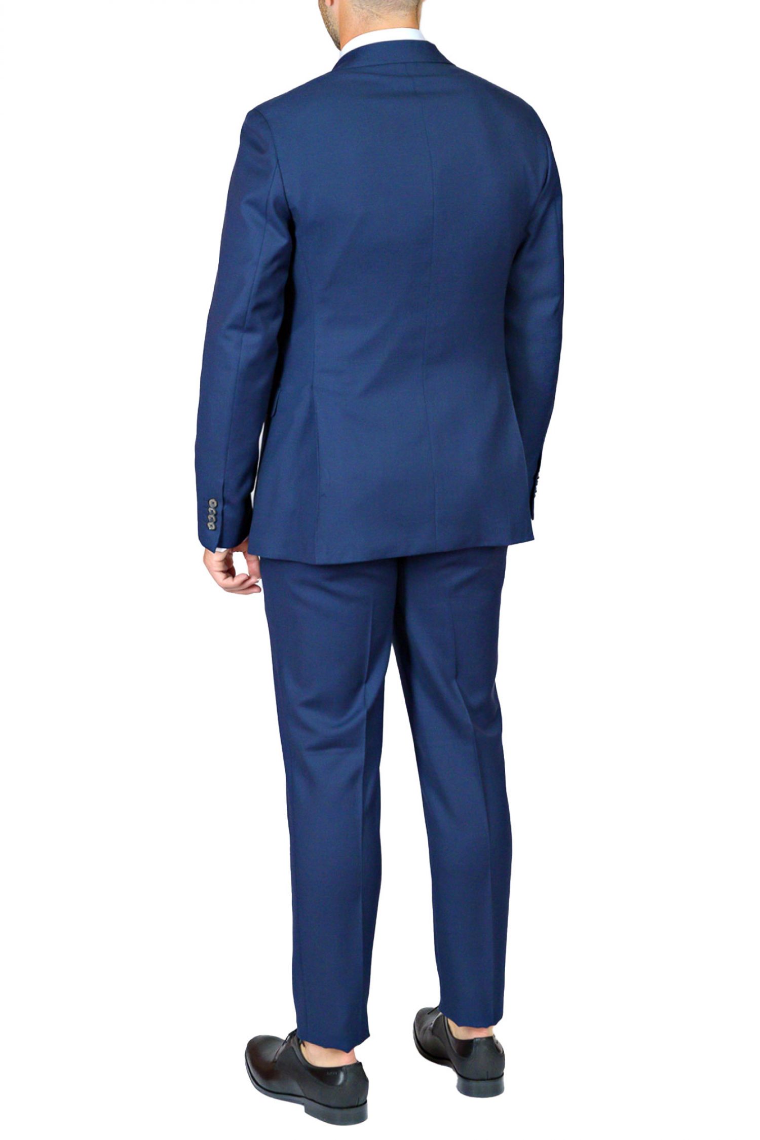 MICHAEL KORS ΚΟΣΤΟΥΜΙ BIRDSEYE WOOL ΜΠΛΕ φωτογραφία