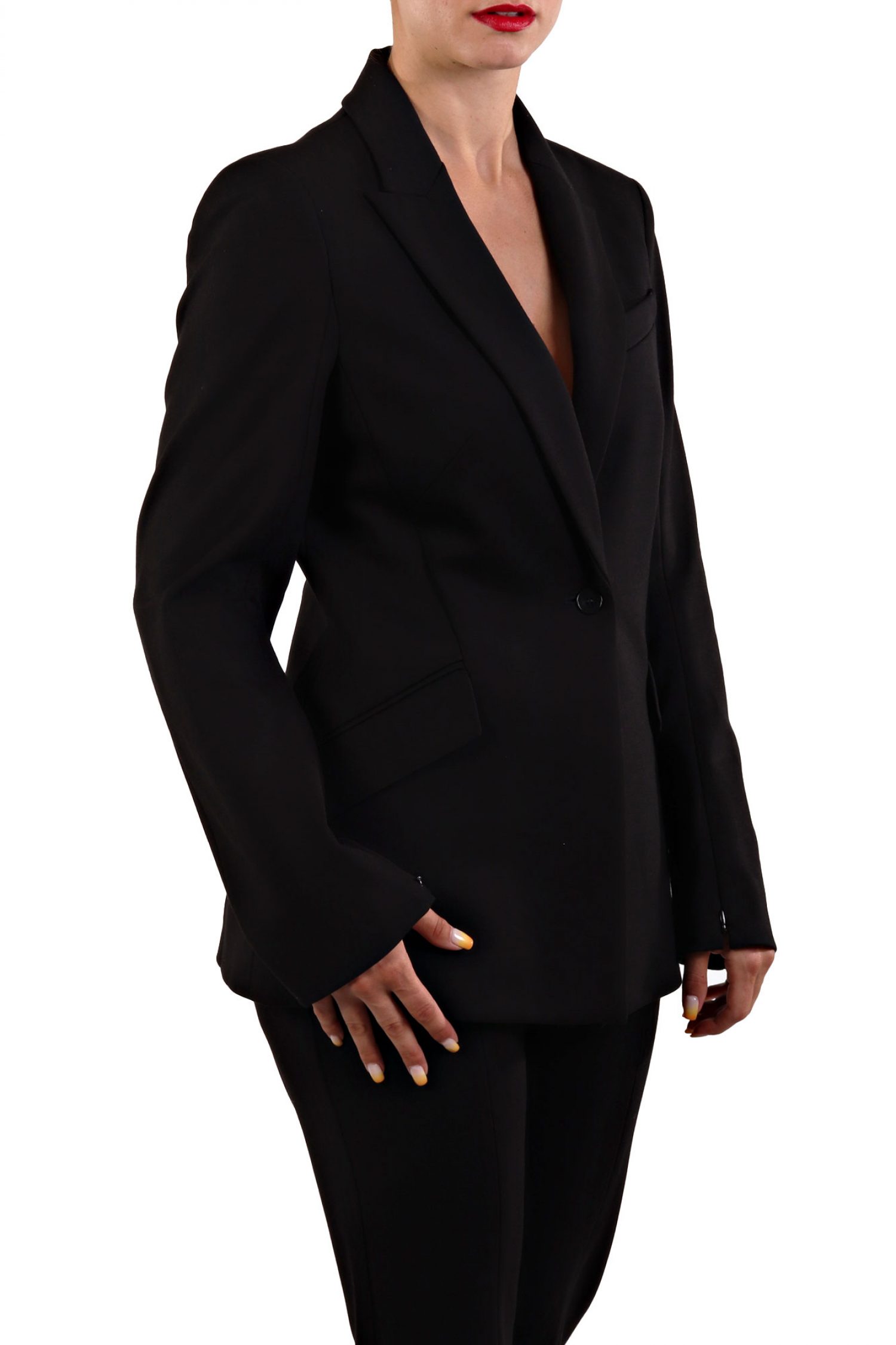 KARL LAGERFELD ΣΑΚΑΚΙ PUNTO ΦΕΡΜΟΥΑΡ ΜΑΝΙΚΙ ΜΑΥΡΟ φωτογραφία