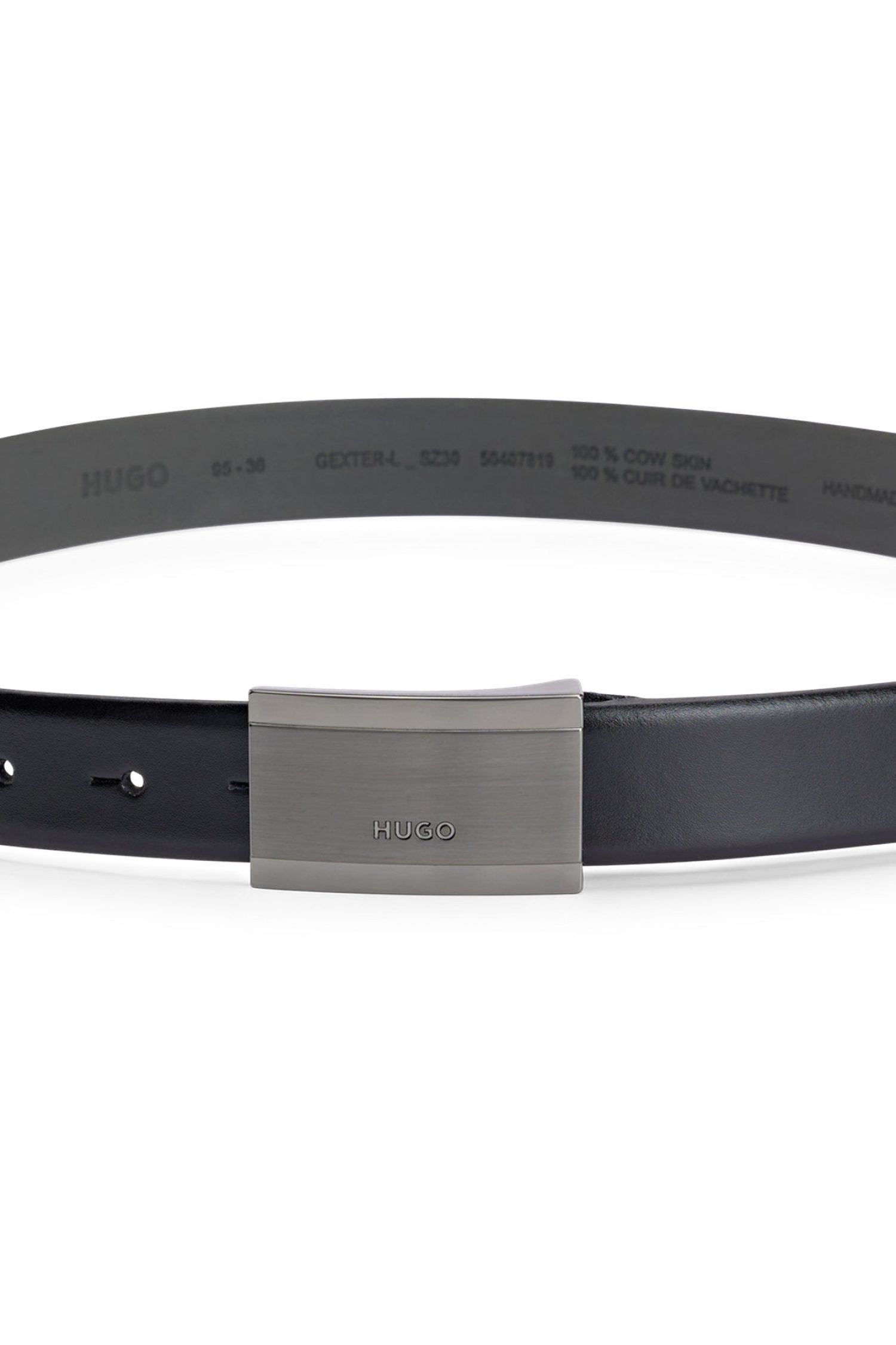 HUGO ΖΩΝΗ GEXTER-L_SZ30 ΜΑΥΡΟ