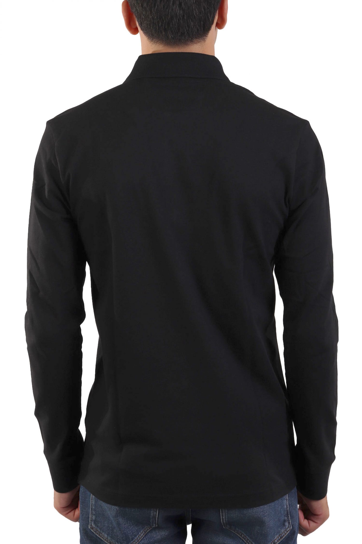 BOSS CASUAL POLO PASSERBY ΜΑΥΡΟ φωτογραφία