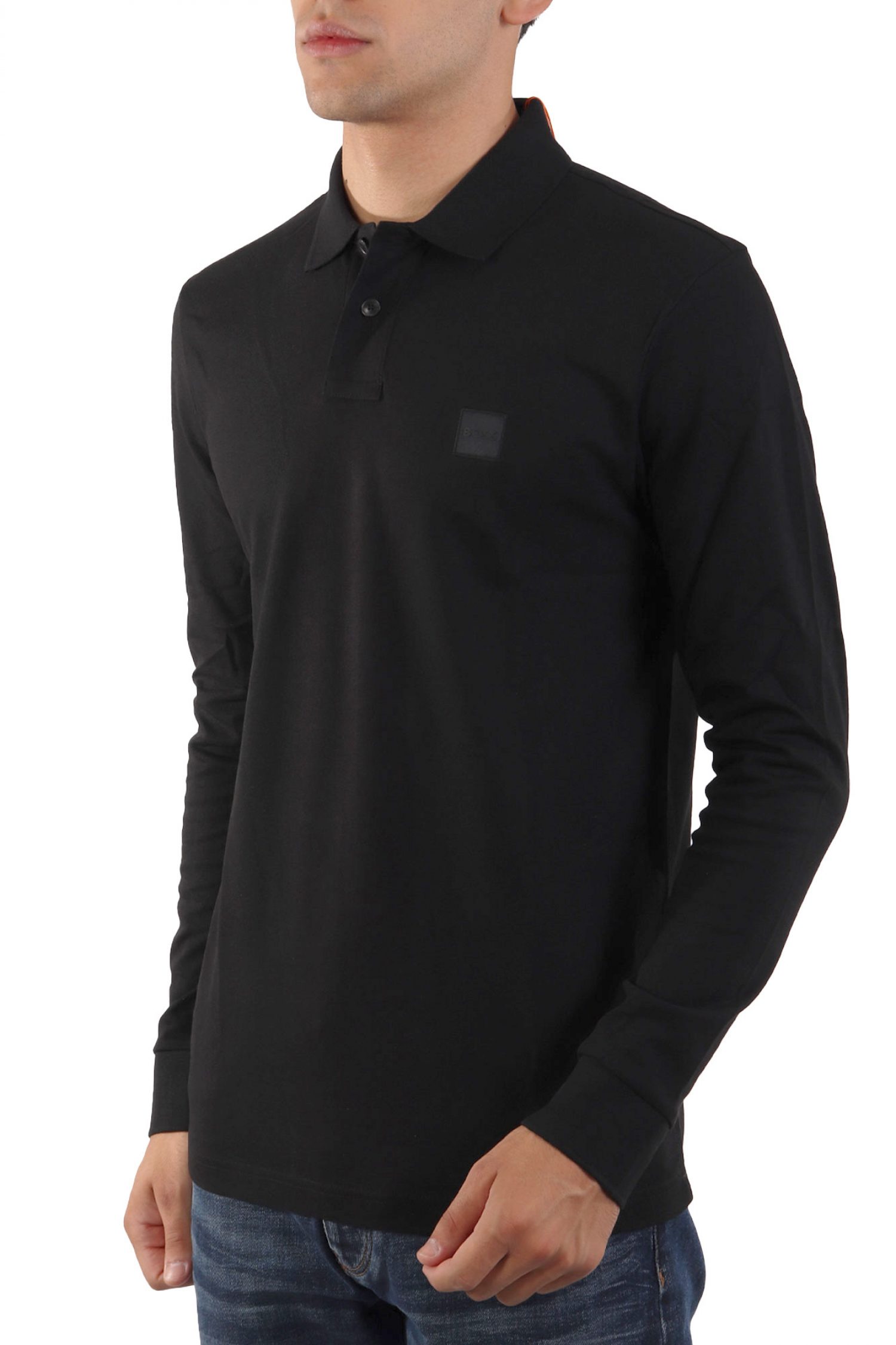 BOSS CASUAL POLO PASSERBY ΜΑΥΡΟ φωτογραφία