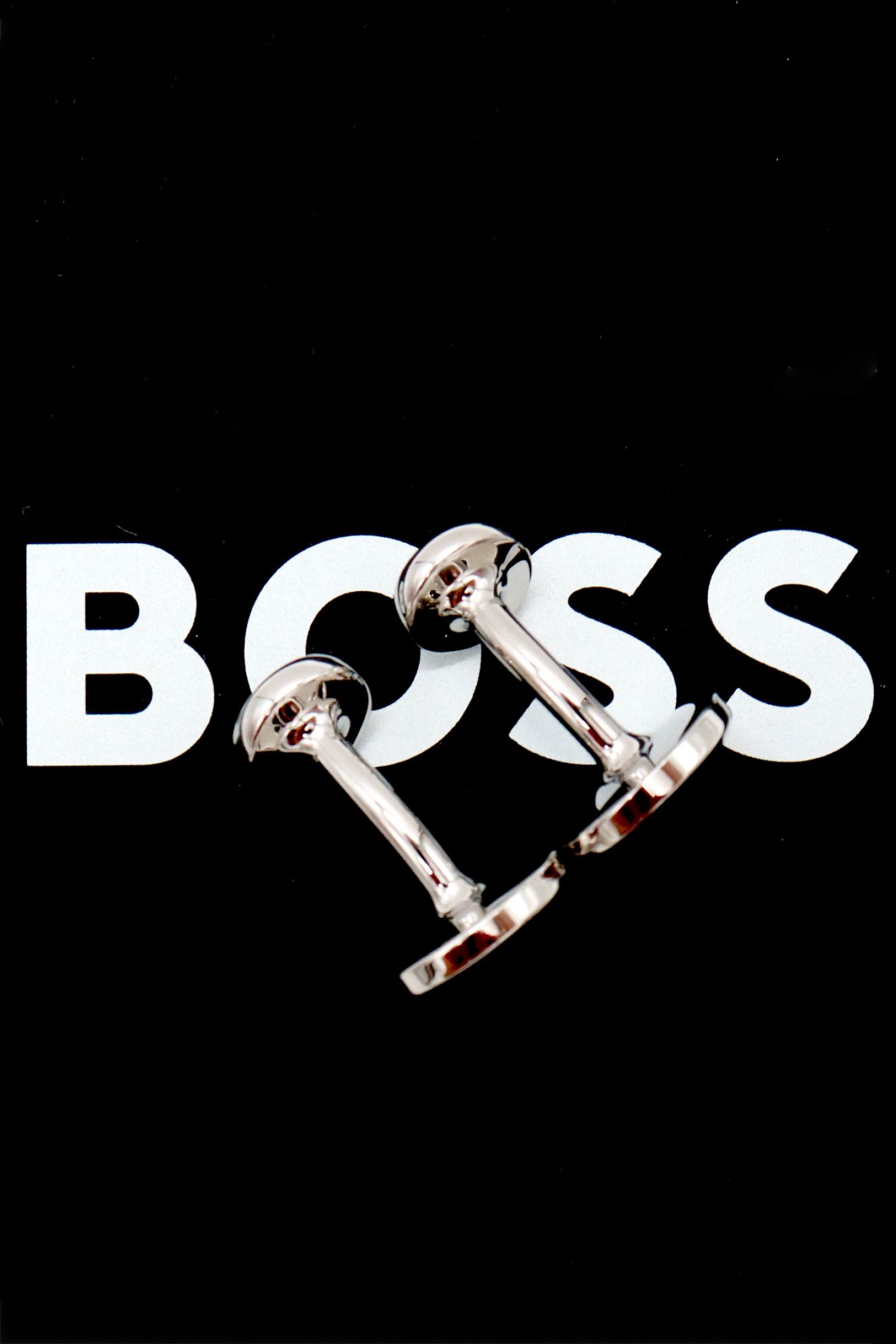 BOSS ΜΑΝΙΚΕΤΟΚΟΥΜΠΑ B-LOGOINSERT-CUF ΜΑΥΡΟ φωτογραφία