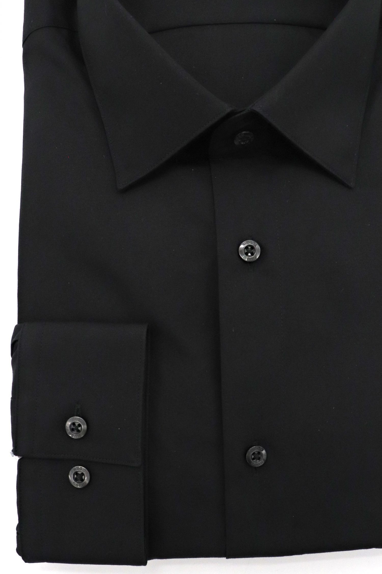 HUGO ΠΟΥΚΑΜΙΣΟ MODERN FIT EASY IRON VALERIO ΜΑΥΡΟ