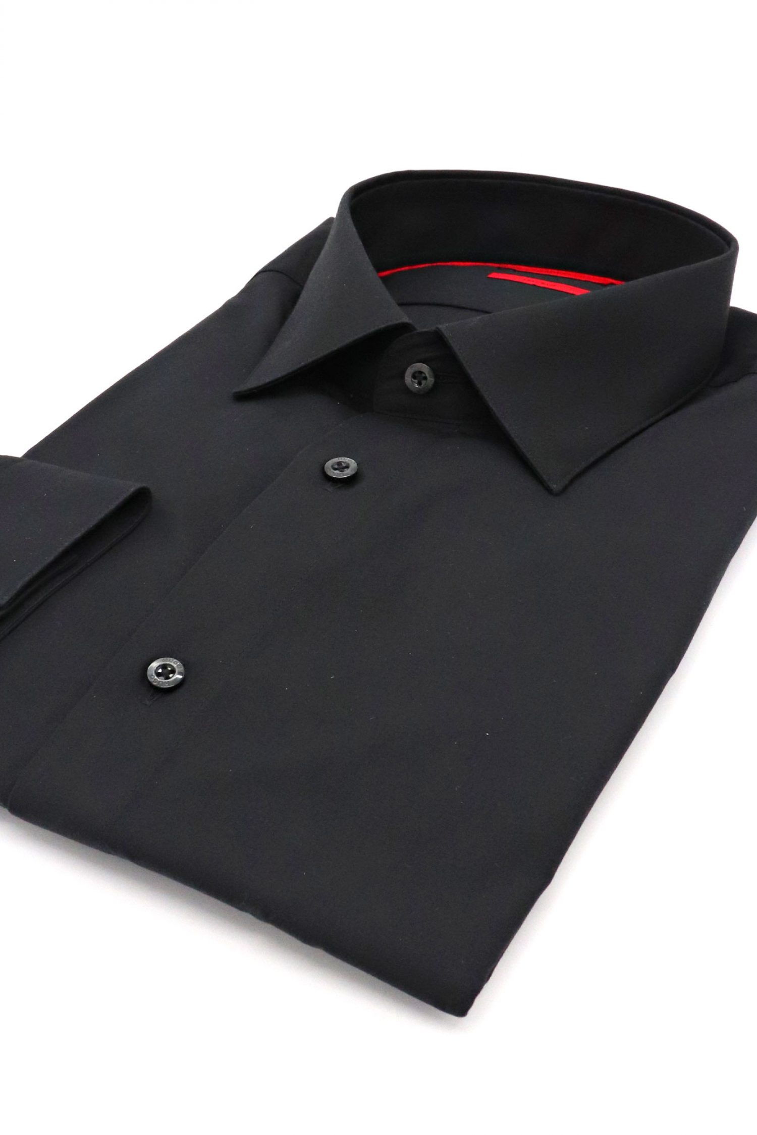 HUGO ΠΟΥΚΑΜΙΣΟ MODERN FIT EASY IRON VALERIO ΜΑΥΡΟ