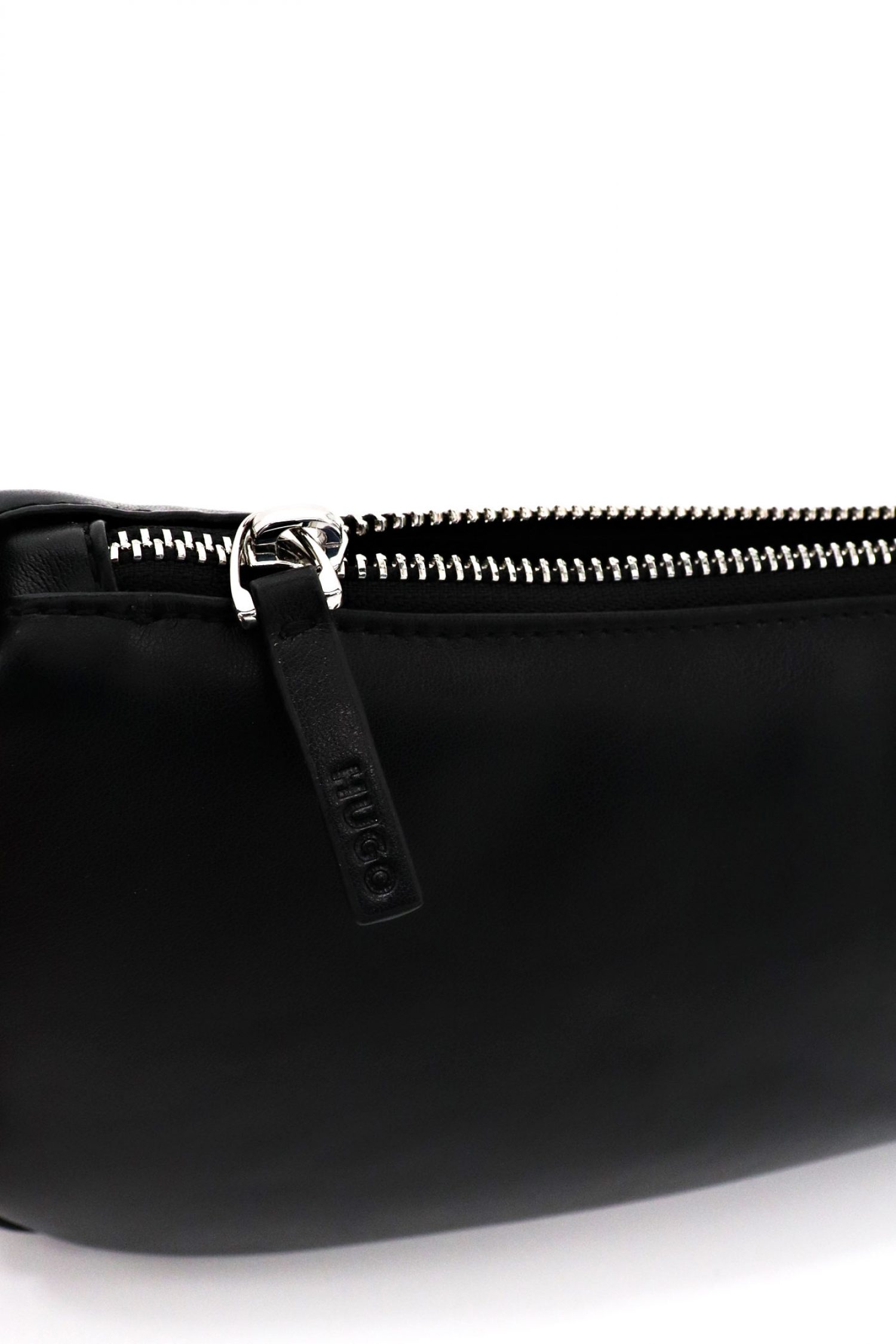 HUGO ΤΣΑΝΤΑ ΩΜΟΥ MEL HOBO-TW LOGO ΜΕΤΑΛΛΙΚΟ ΜΑΥΡΟ