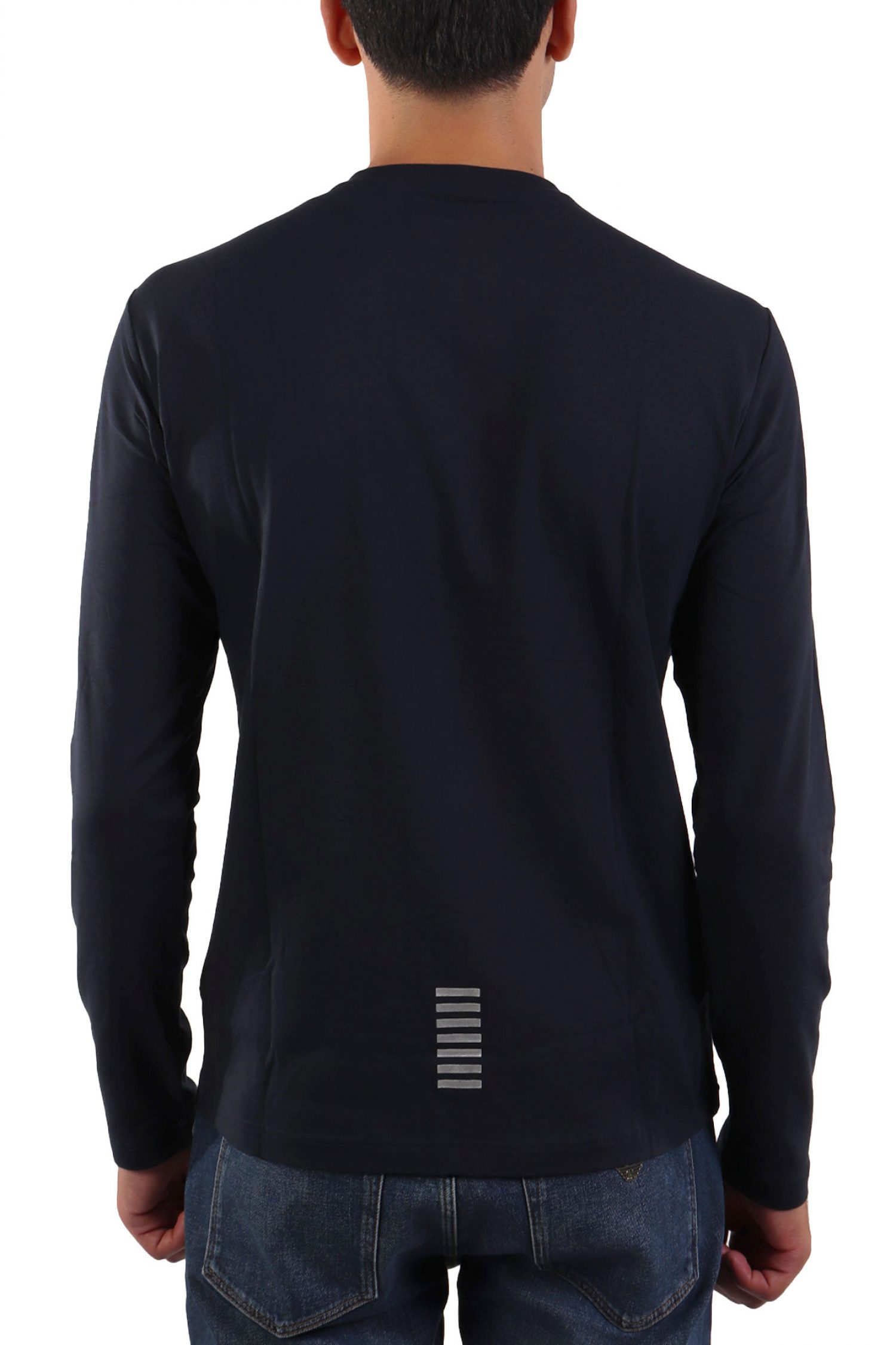 ARMANI 7 T-SHIRT LOGO ΜΠΛΕ