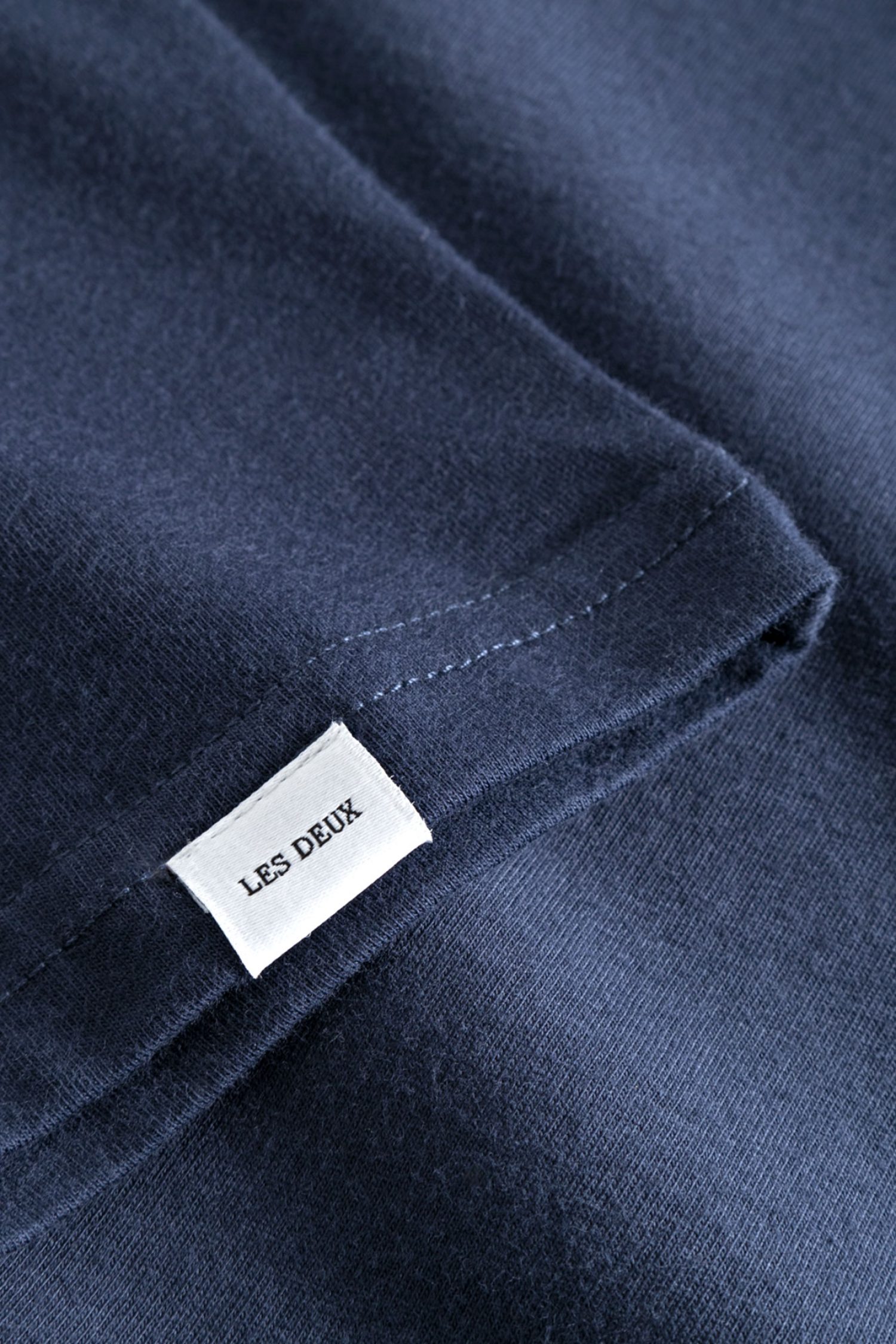 LES DEUX T-SHIRT LOGO ΜΠΛΕ φωτογραφία