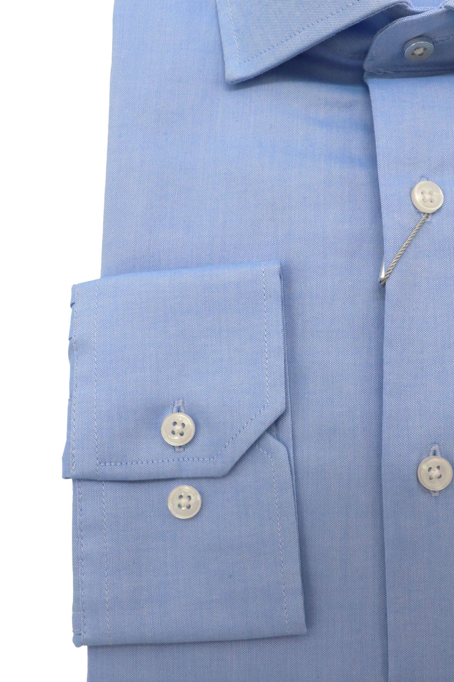 MICHAEL KORS ΠΟΥΚΑΜΙΣΟ SLIM FIT PINPOINT STRETCH ΣΙΕΛ φωτογραφία