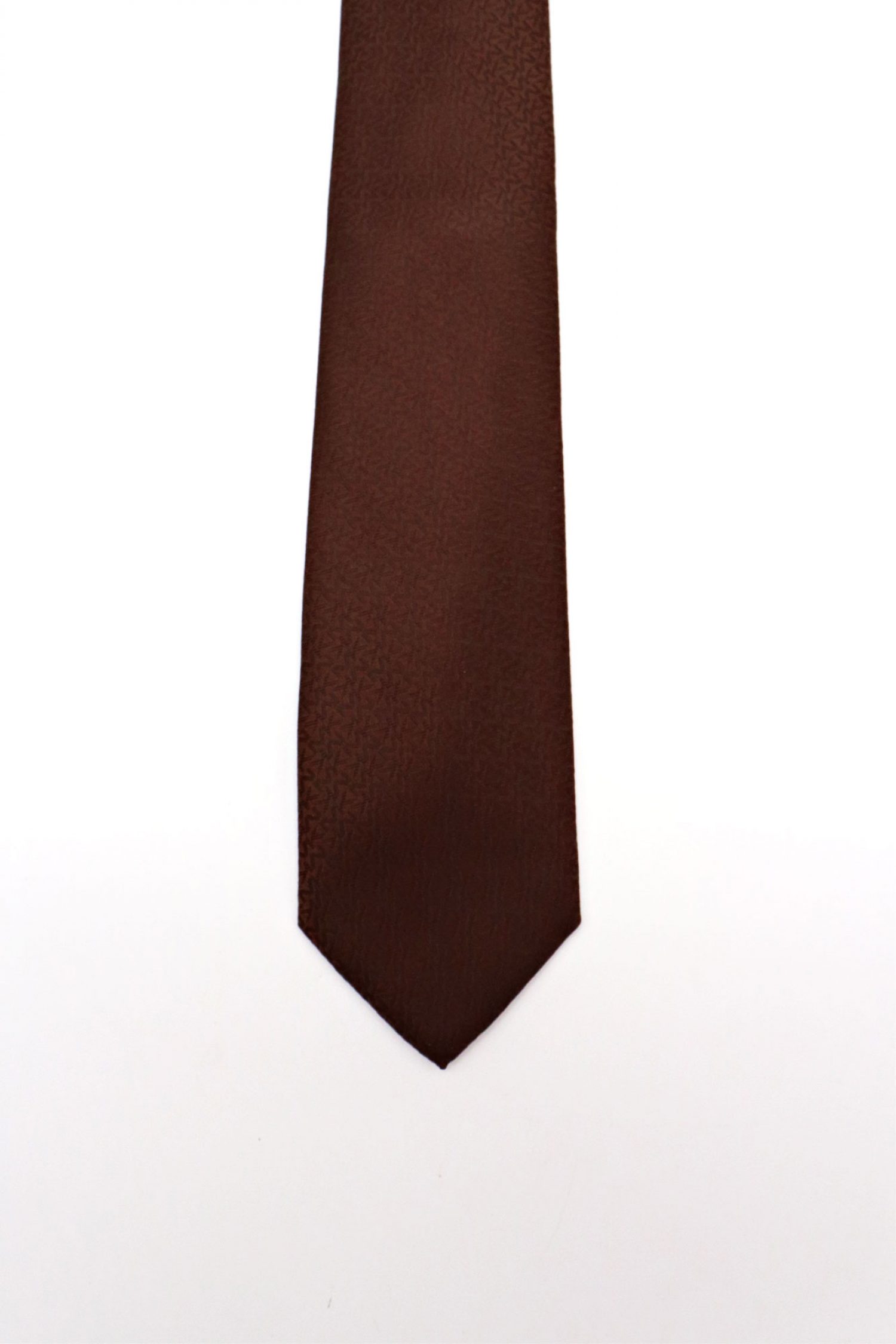 MICHAEL KORS ΓΡΑΒΑΤΑ ALL OVER PRINT LOGO ΚΑΦΕ