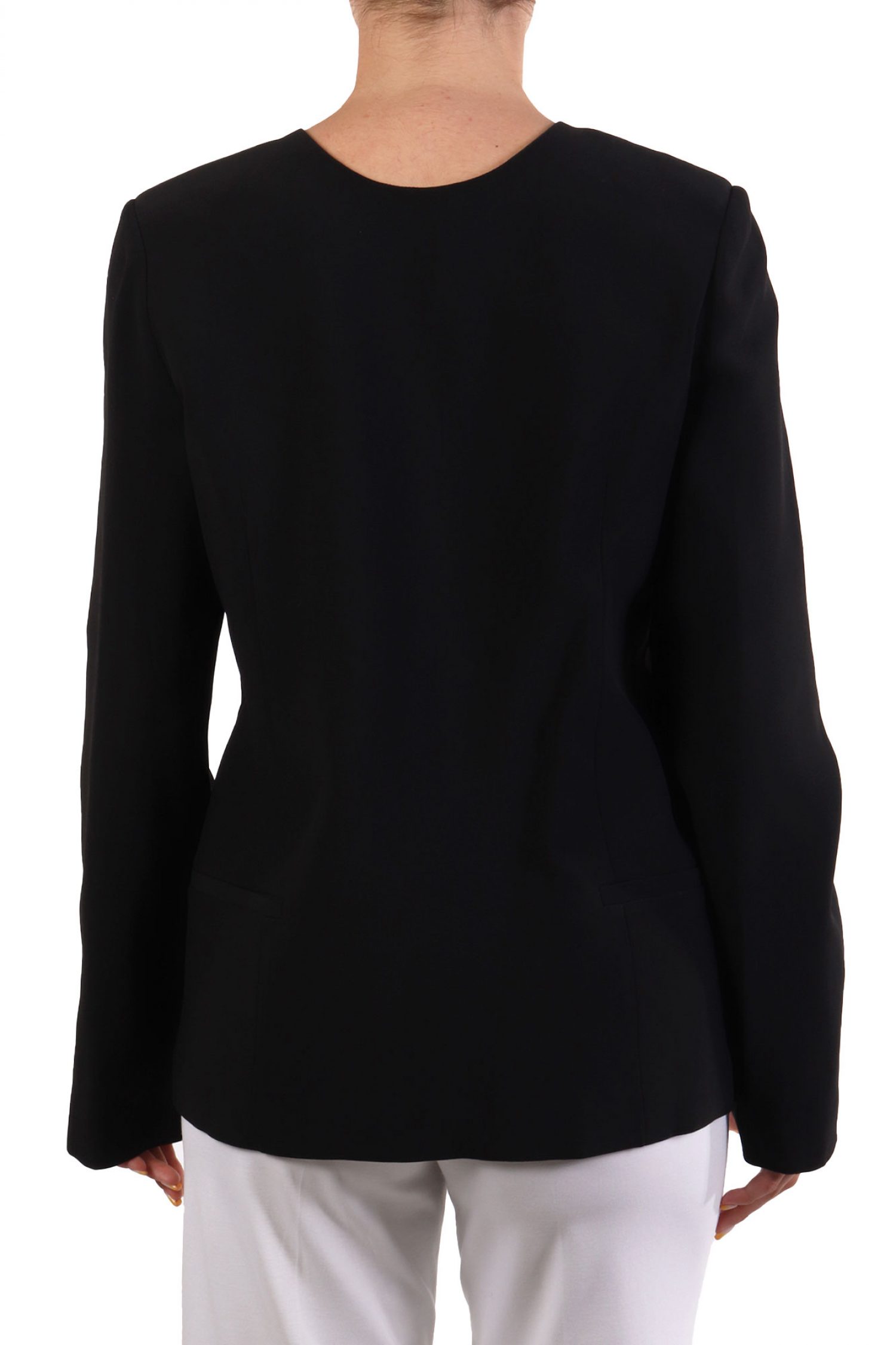 LIVIANA CONTI ΜΠΛΟΥΖΑ ΛΑΙΜΟΚΟΨΗ ΜΑΥΡΟ