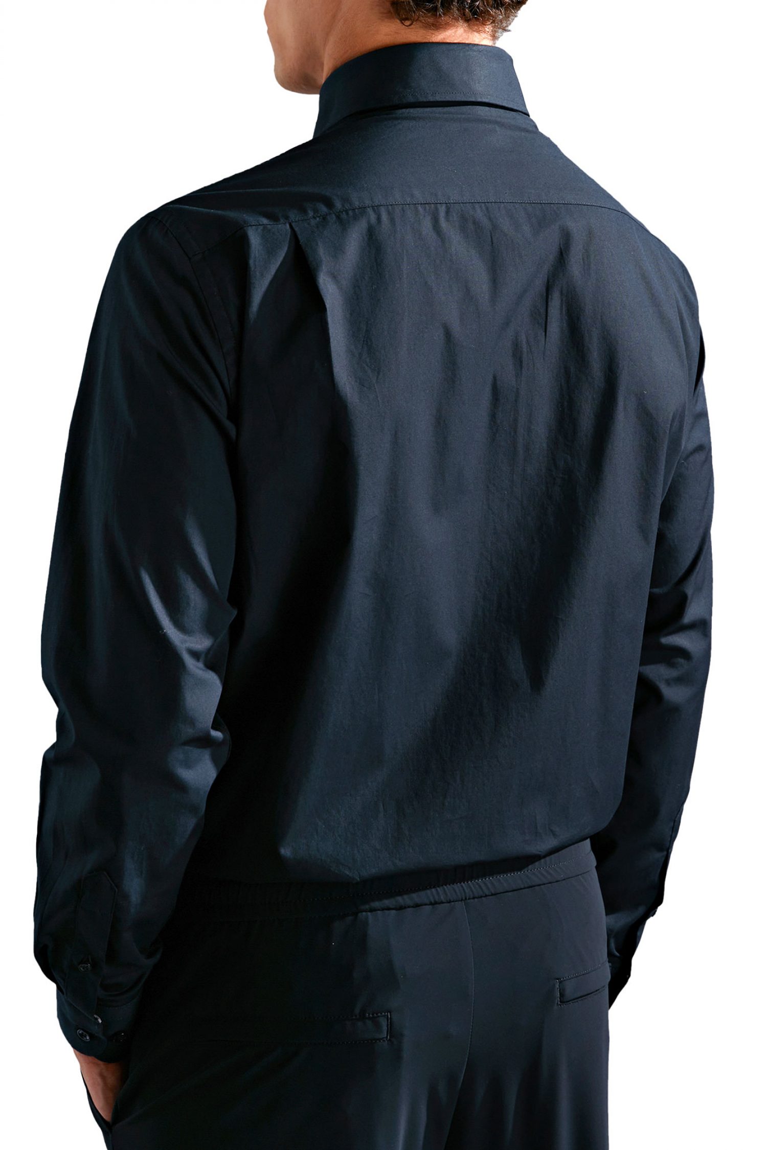 PAUL&SHARK ΠΟΥΚΑΜΙΣΟ BUTTON DOWN LOGO ΜΑΥΡΟ