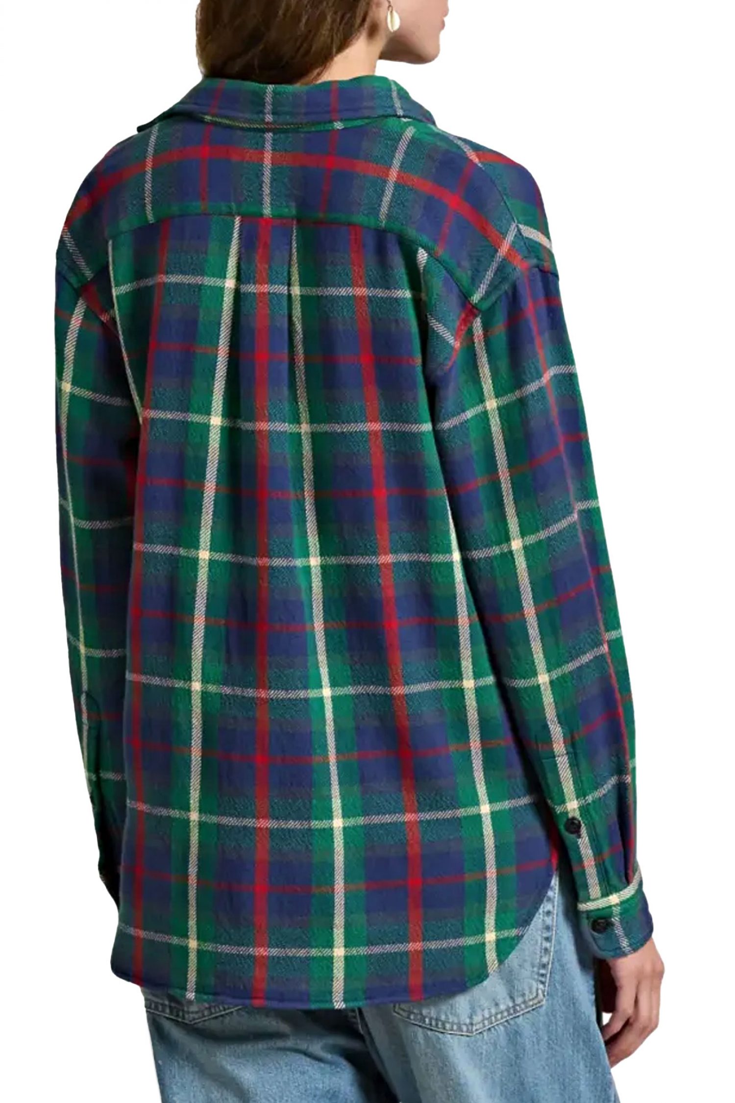 RALPH LAUREN ΠΟΥΚΑΜΙΣΟ CLASSICS JACKET ΚΑΡΩ ΠΟΛΥΧΡΩΜΟ