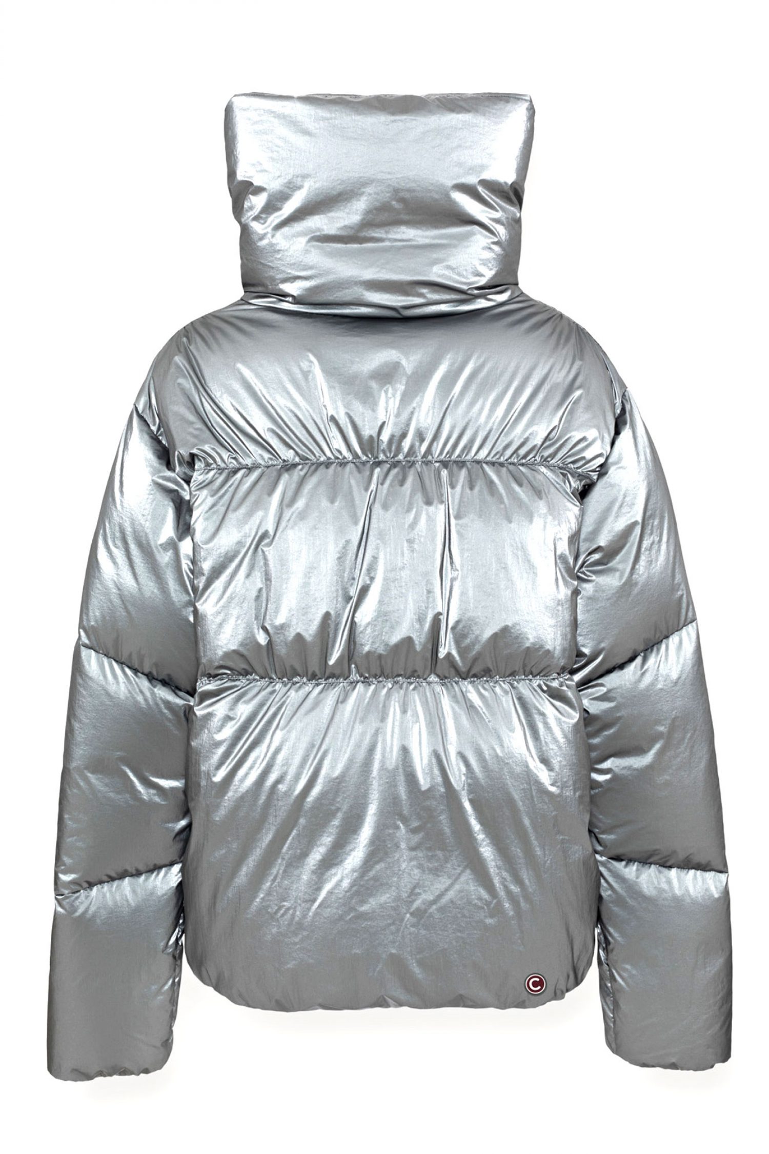 COLMAR ΜΠΟΥΦΑΝ DOWN JACKET ΦΟΥΣΚΩΤΟ ΑΣΗΜΙ ΜΕΤΑΛΛΙΖΕ