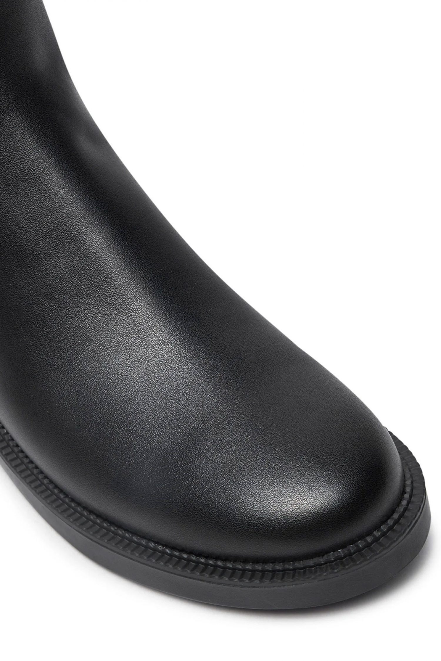 MICHAEL KORS ΠΑΠΟΥΤΣΙΑ ΜΠΟΤΑΚΙΑ ΗΑΖΕL CHELSEA BOOTIE LOGO MAYΡΟ φωτογραφία