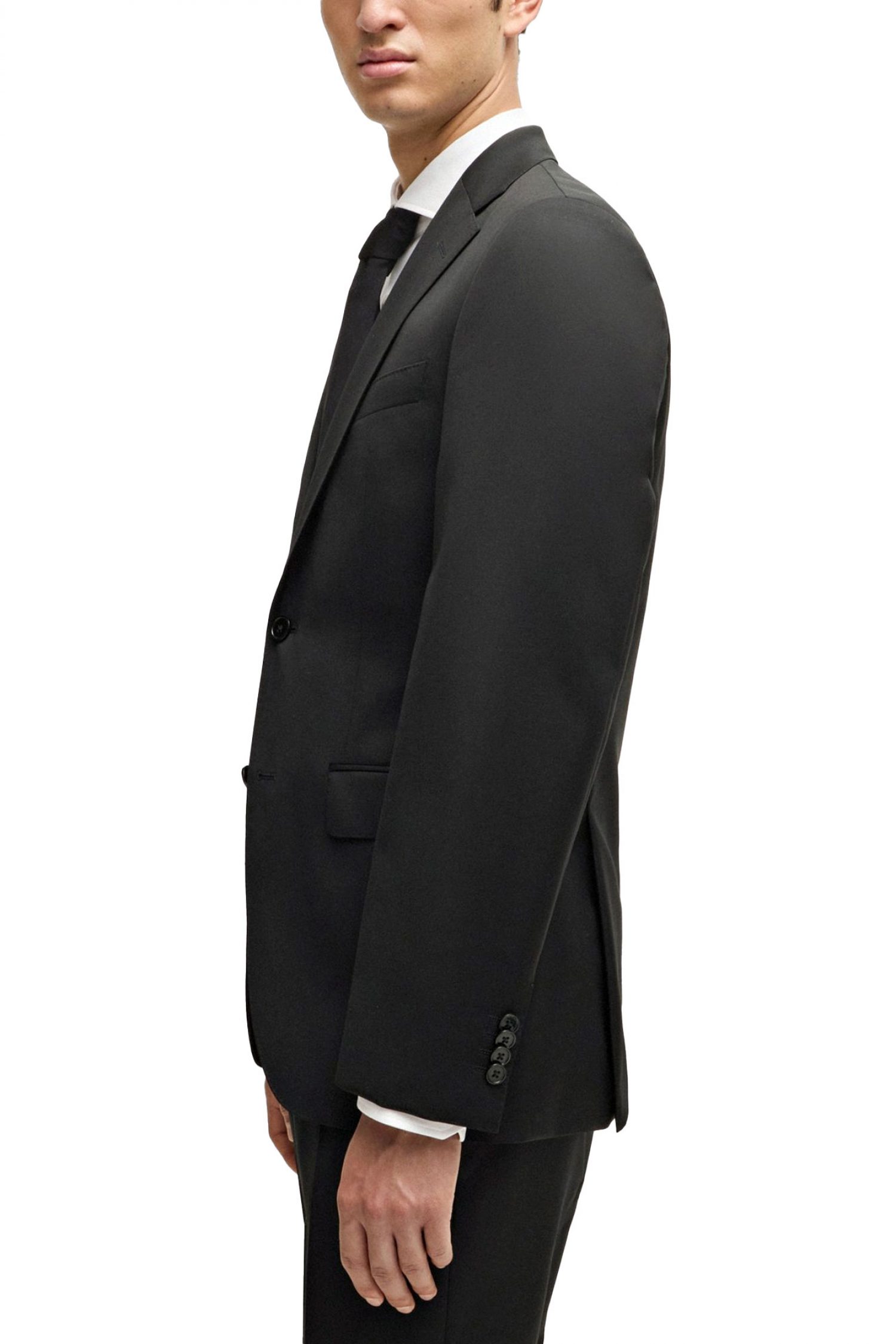 BOSS ΣΑΚΑΚΙ ΚΟΣΤΟΥΜΙΟΥ REGULAR FIT H-JECKSON-B1 ΜΑΥΡΟ φωτογραφία