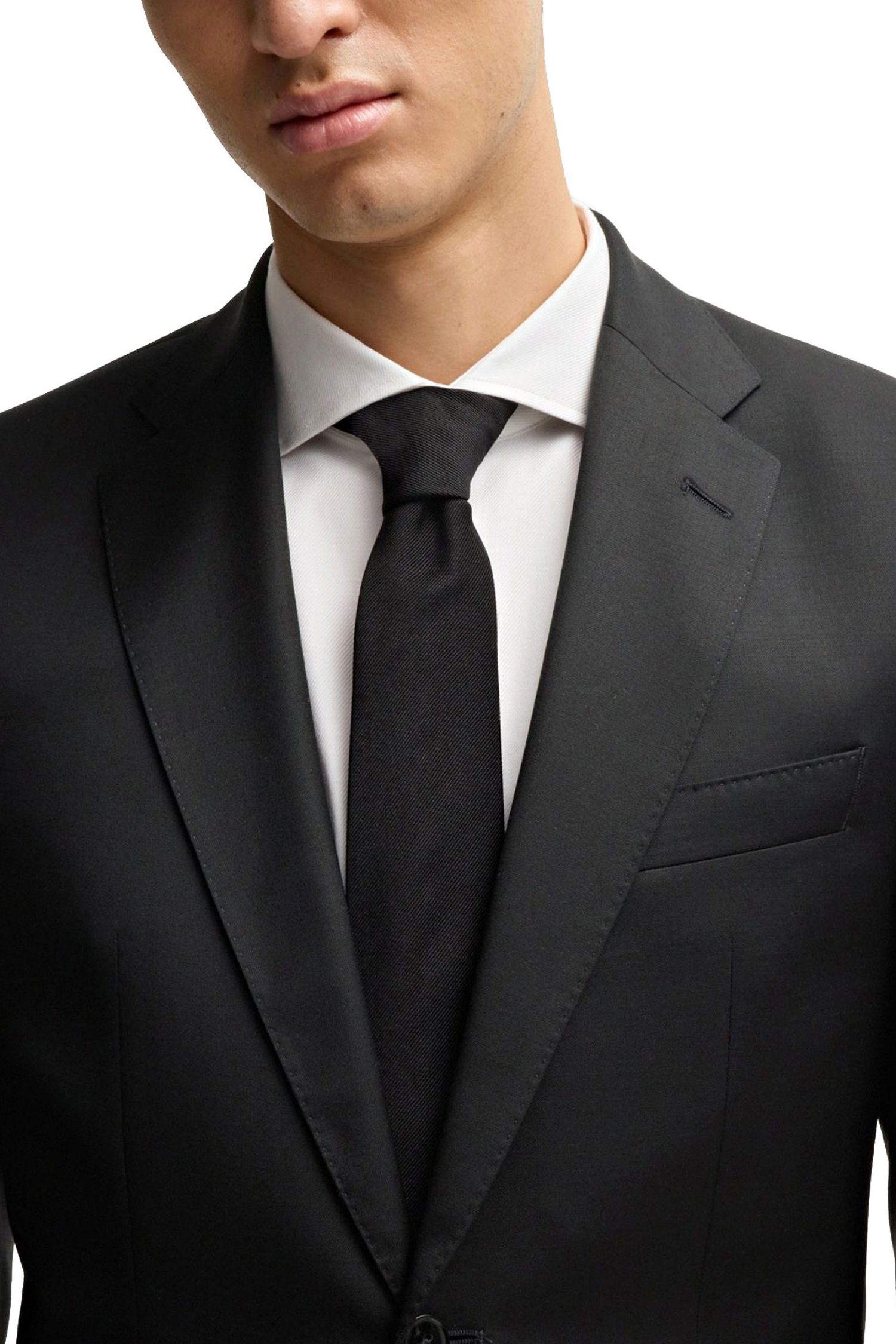 BOSS ΣΑΚΑΚΙ ΚΟΣΤΟΥΜΙΟΥ REGULAR FIT H-JECKSON-B1 ΜΑΥΡΟ φωτογραφία